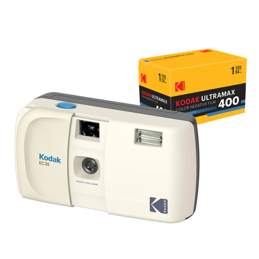 KODAK EC35 35mm Film Camera [Bundle]-Instant Camera-futuromic