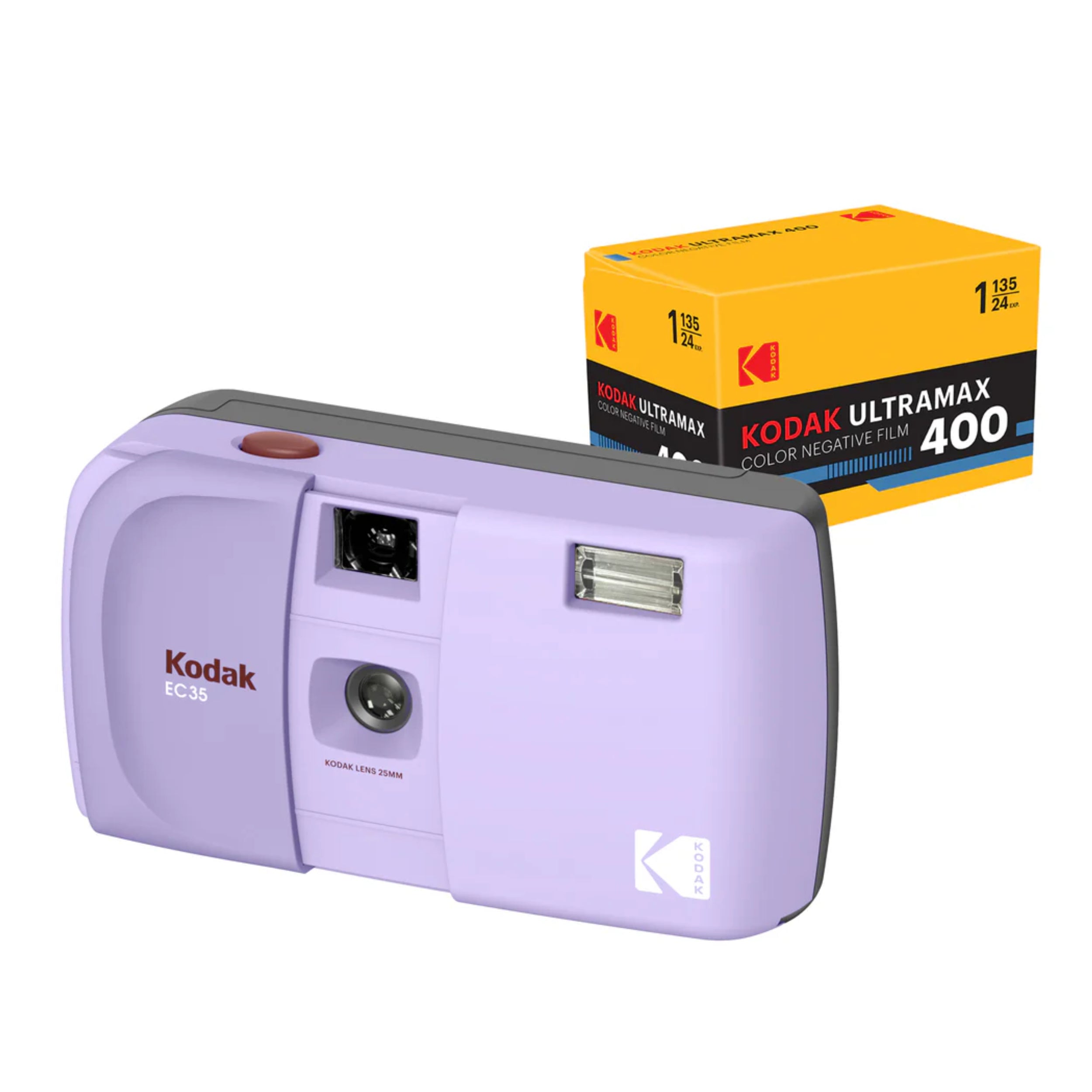 KODAK EC35 35mm Film Camera [Bundle]-Instant Camera-futuromic