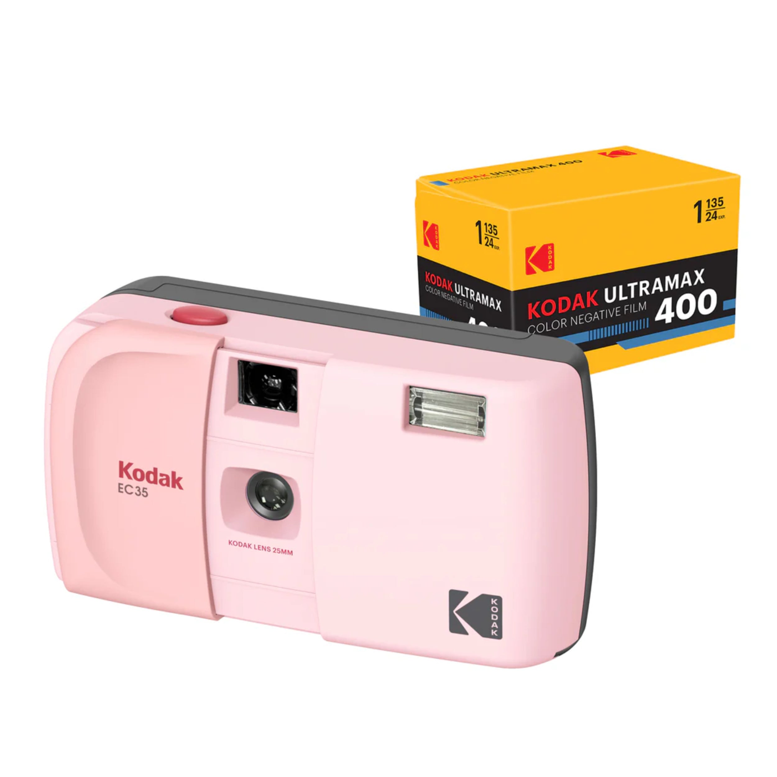 KODAK EC35 35mm Film Camera [Bundle]-Instant Camera-futuromic