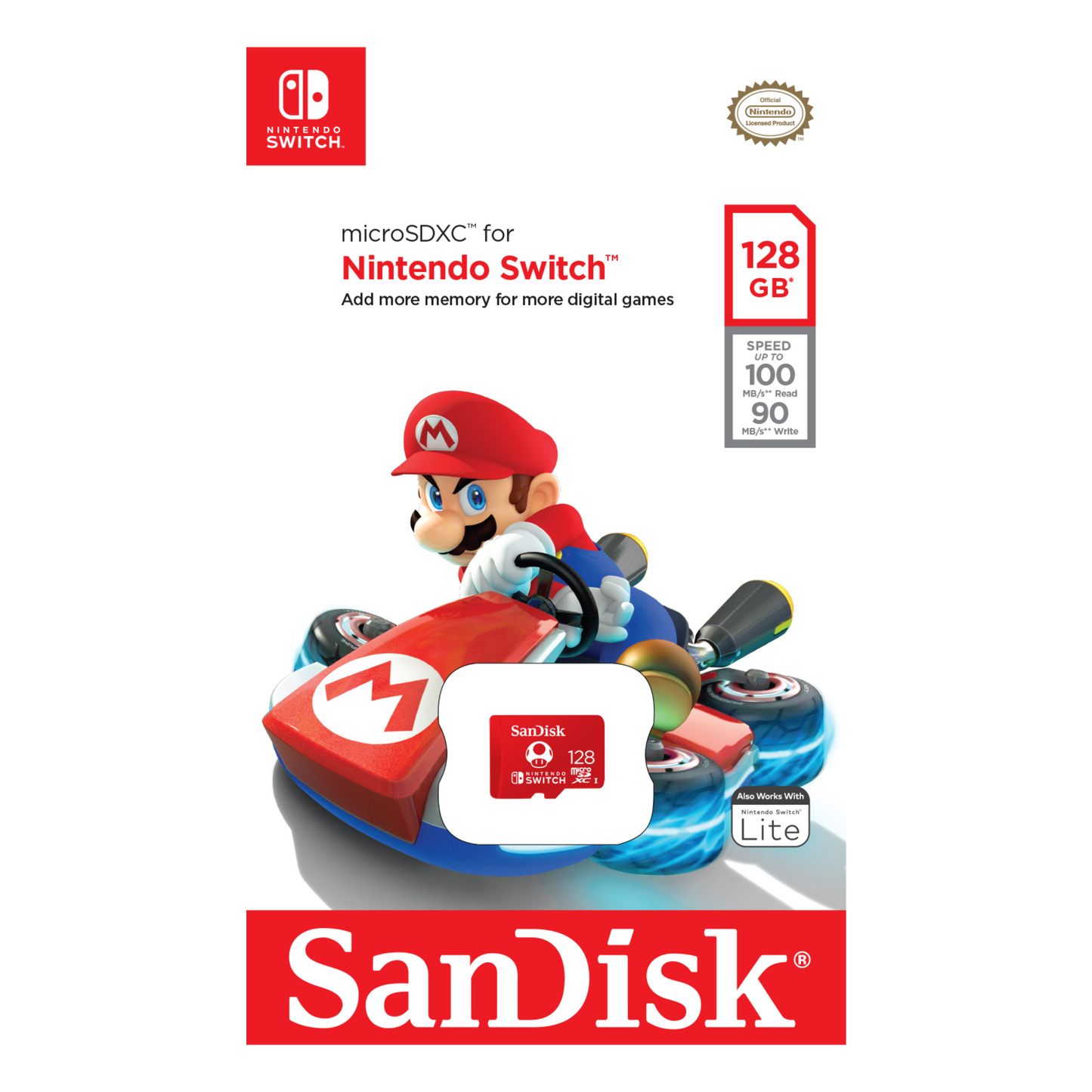 SanDisk microSDXC Card for Nintendo Switch-Data Storage-futuromic