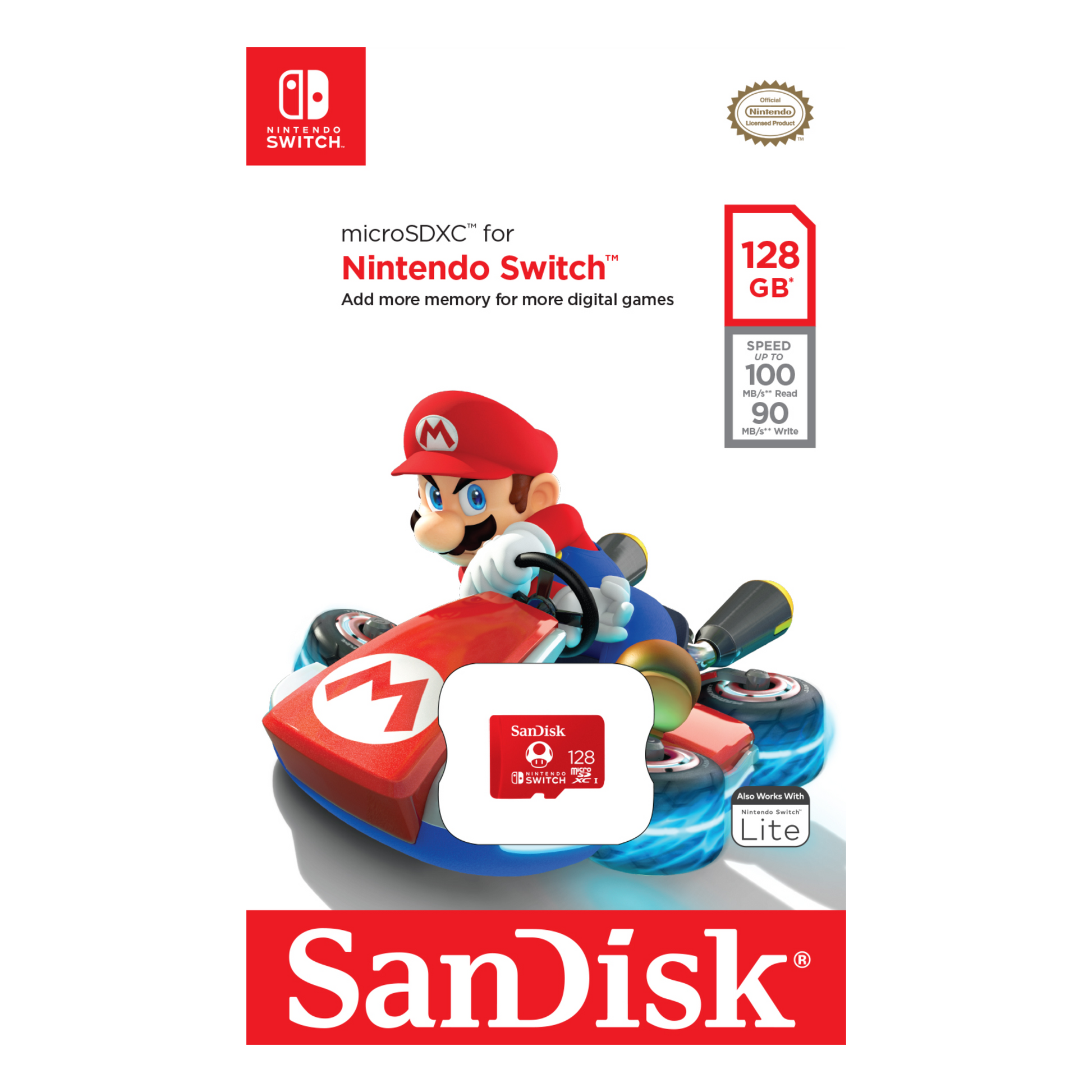 SanDisk microSDXC Card for Nintendo Switch-Data Storage-futuromic