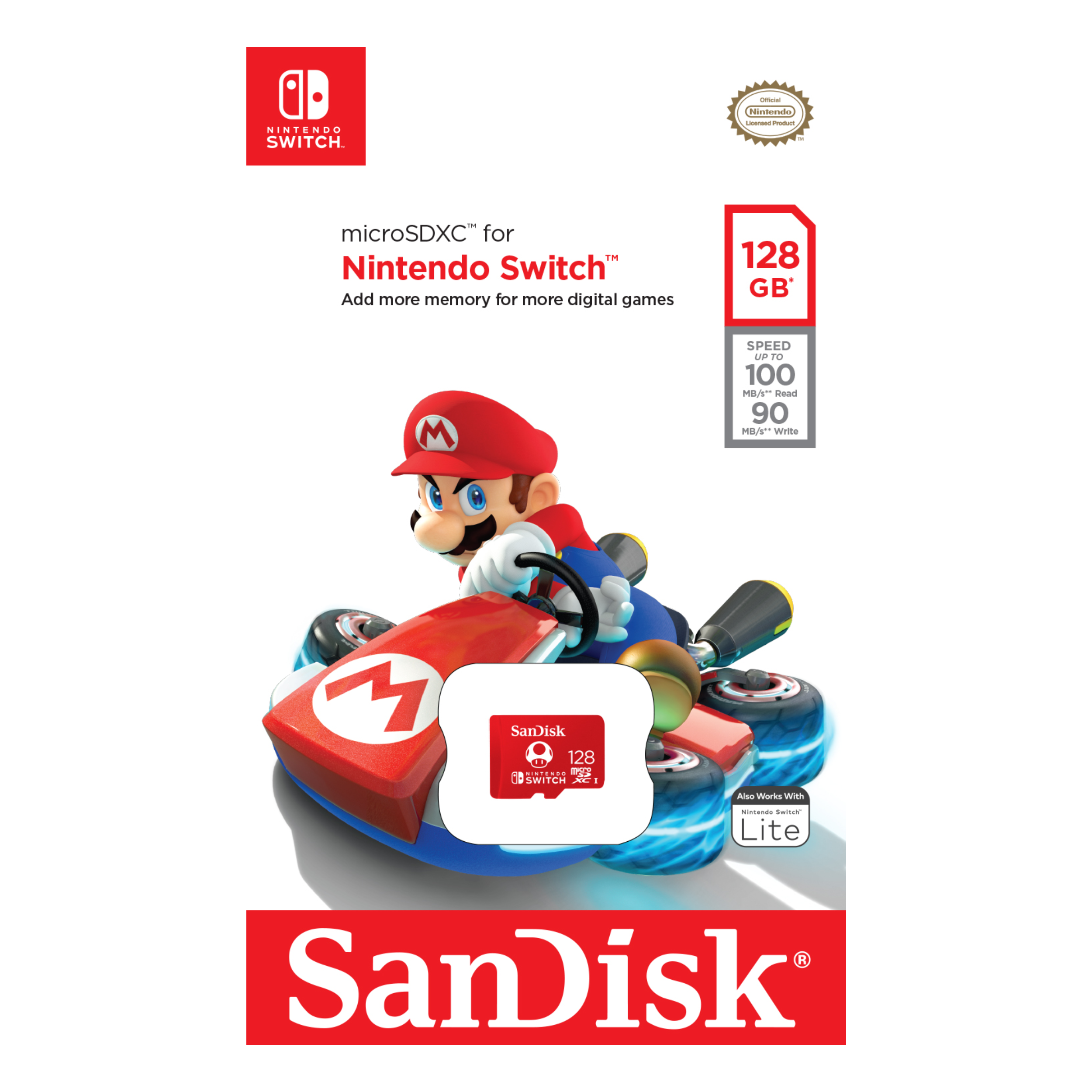 SanDisk microSDXC Card for Nintendo Switch-Data Storage-futuromic