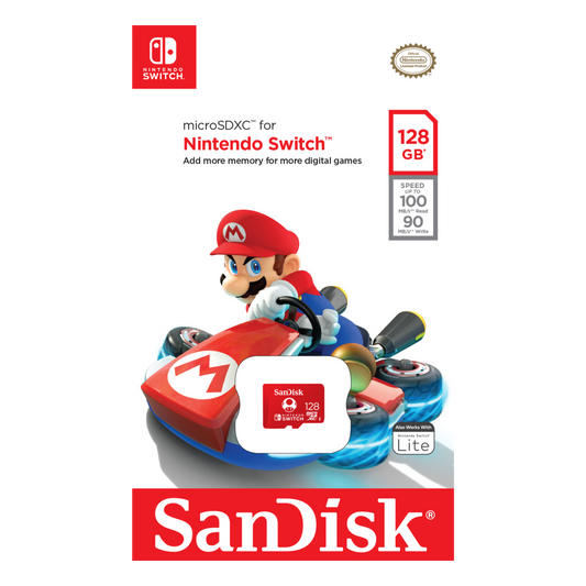 SanDisk microSDXC Card for Nintendo Switch-Data Storage-futuromic