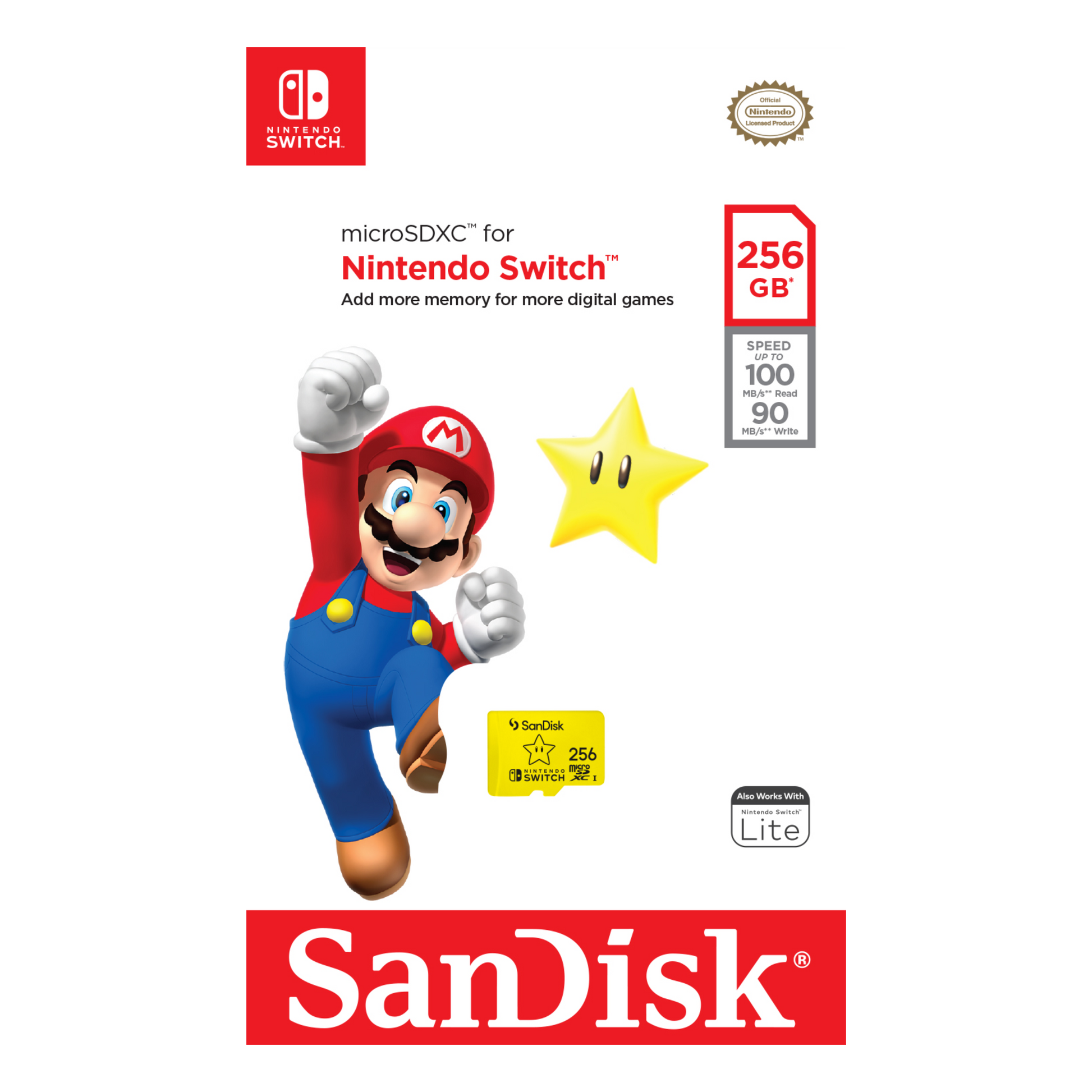 SanDisk microSDXC Card for Nintendo Switch-Data Storage-futuromic