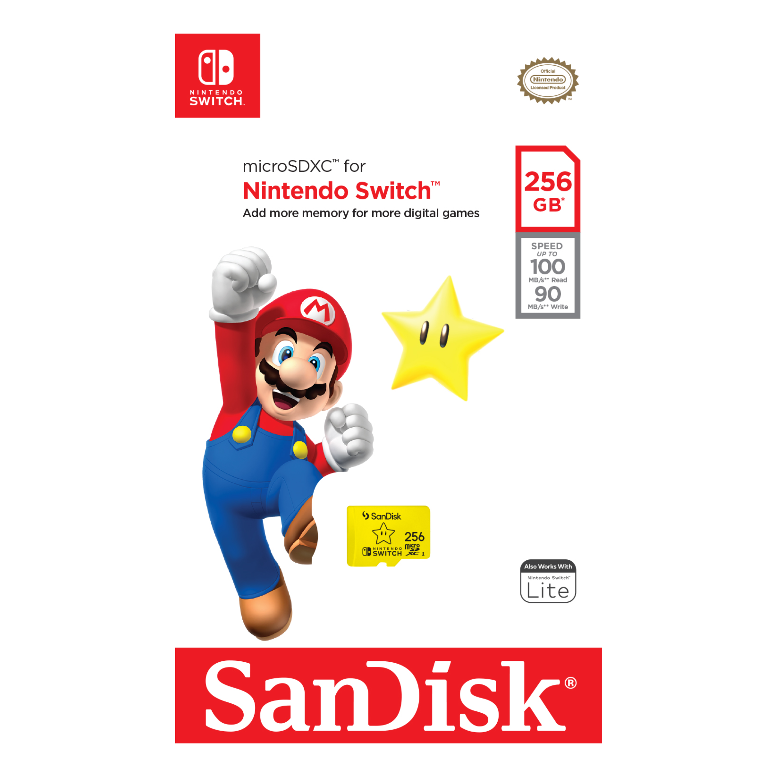 SanDisk microSDXC Card for Nintendo Switch-Data Storage-futuromic