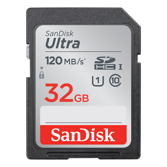 SanDisk Ultra SDHC/SDXC UHS-I Class 10 (120MB/s) Memory Card-Data Storage-futuromic