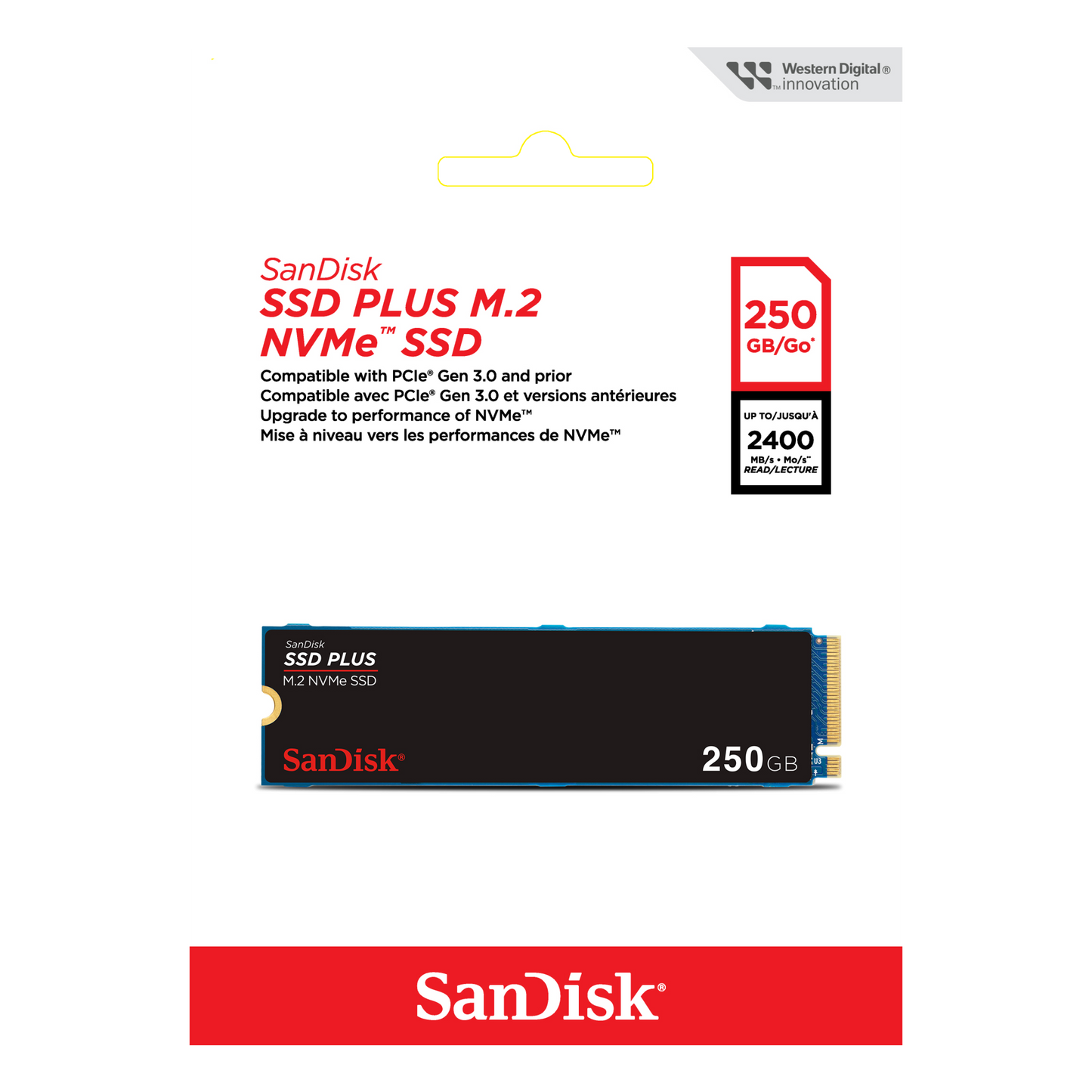 SanDisk SSD PLUS M.2 NVMe SSD-Data Storage-futuromic
