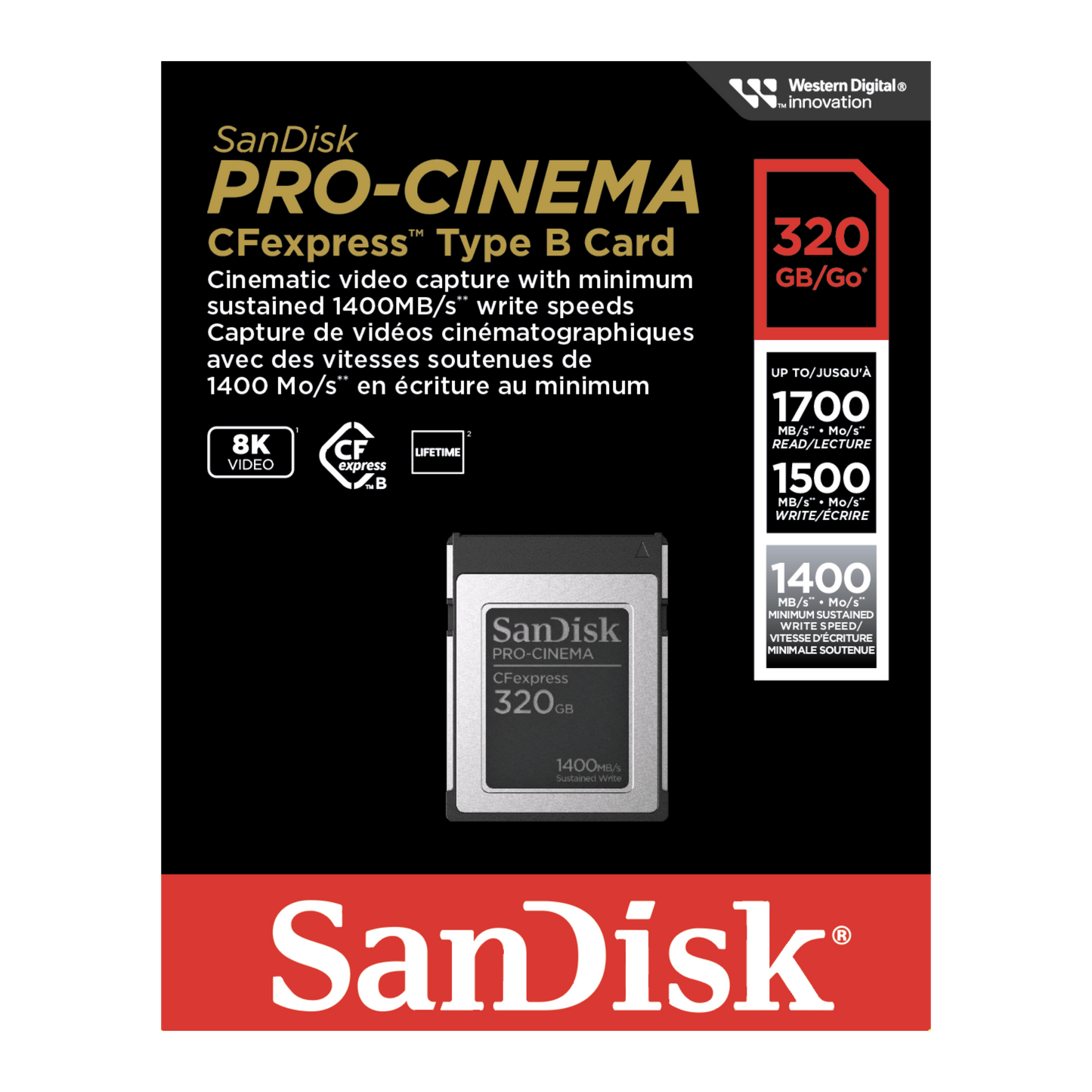 SanDisk PRO-CINEMA CFexpress™ Type B-Data Storage-futuromic