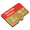 SanDisk Extreme microSDHC/SDXC UHS-I 100MB/s - 190MB/s C10, V30, U3 A1/A2 Memory Card for Smartphone, Drone, Action Camera (No adapter)-Data Storage-futuromic