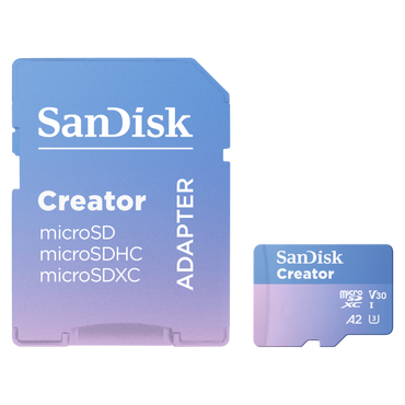 SanDisk Creator microSD™ Card UHS-I with Adapter (128GB/ 256GB /512GB/ 1TB)-Data Storage-futuromic