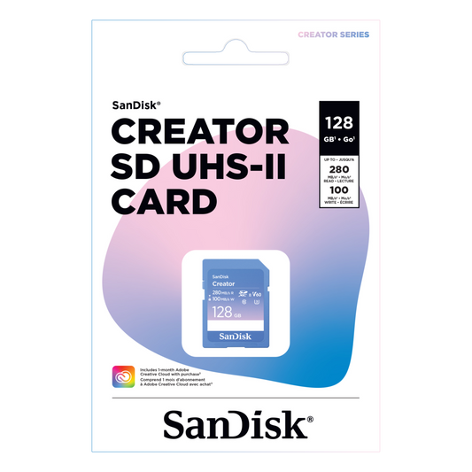 SanDisk Creator SD UHS-II Card (128GB/ 256GB/ 512GB)-Data Storage-futuromic