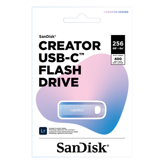 SanDisk Creator USB-C™ Flash Drive (256GB/ 512GB)-Data Storage-futuromic