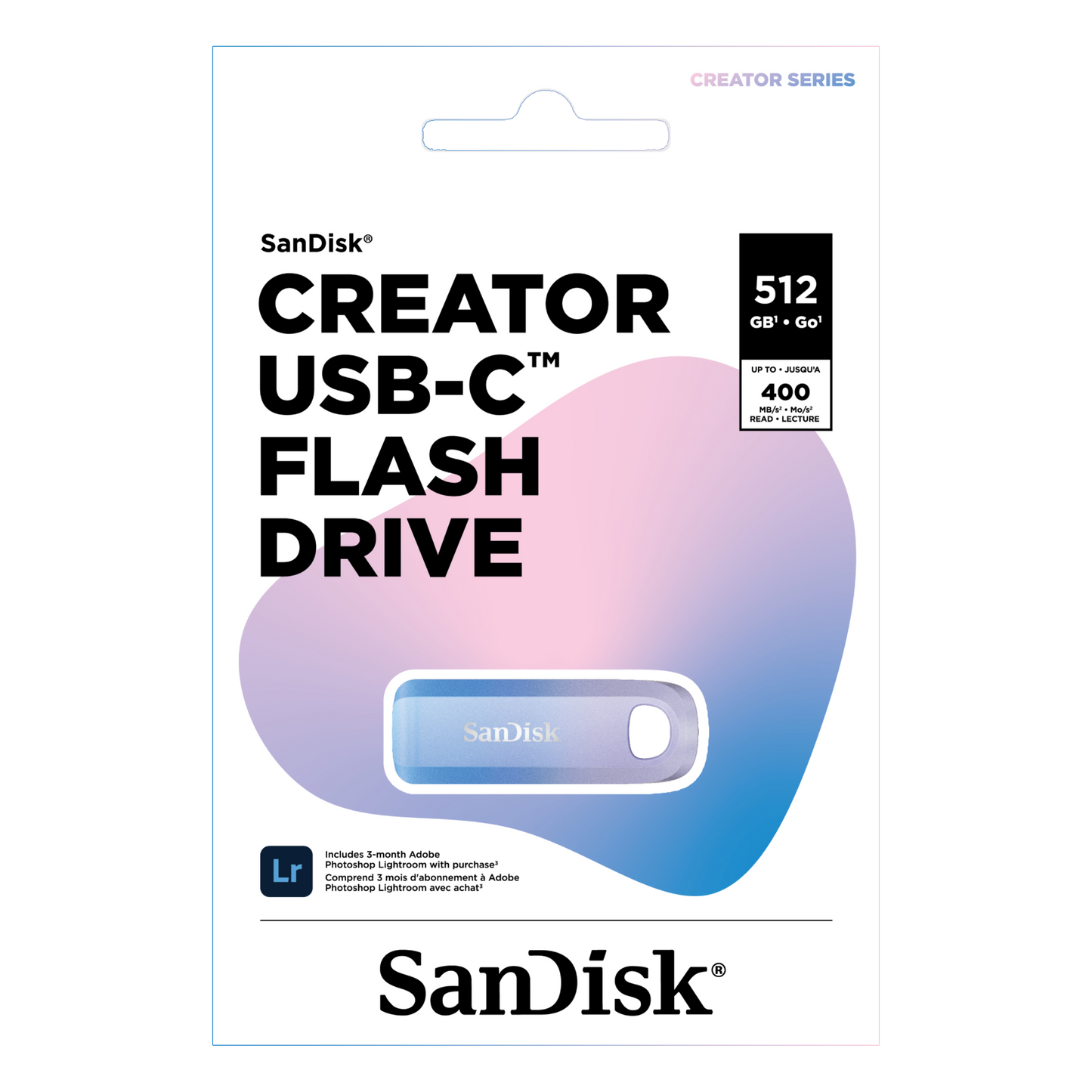 SanDisk Creator USB-C™ Flash Drive (256GB/ 512GB)-Data Storage-futuromic