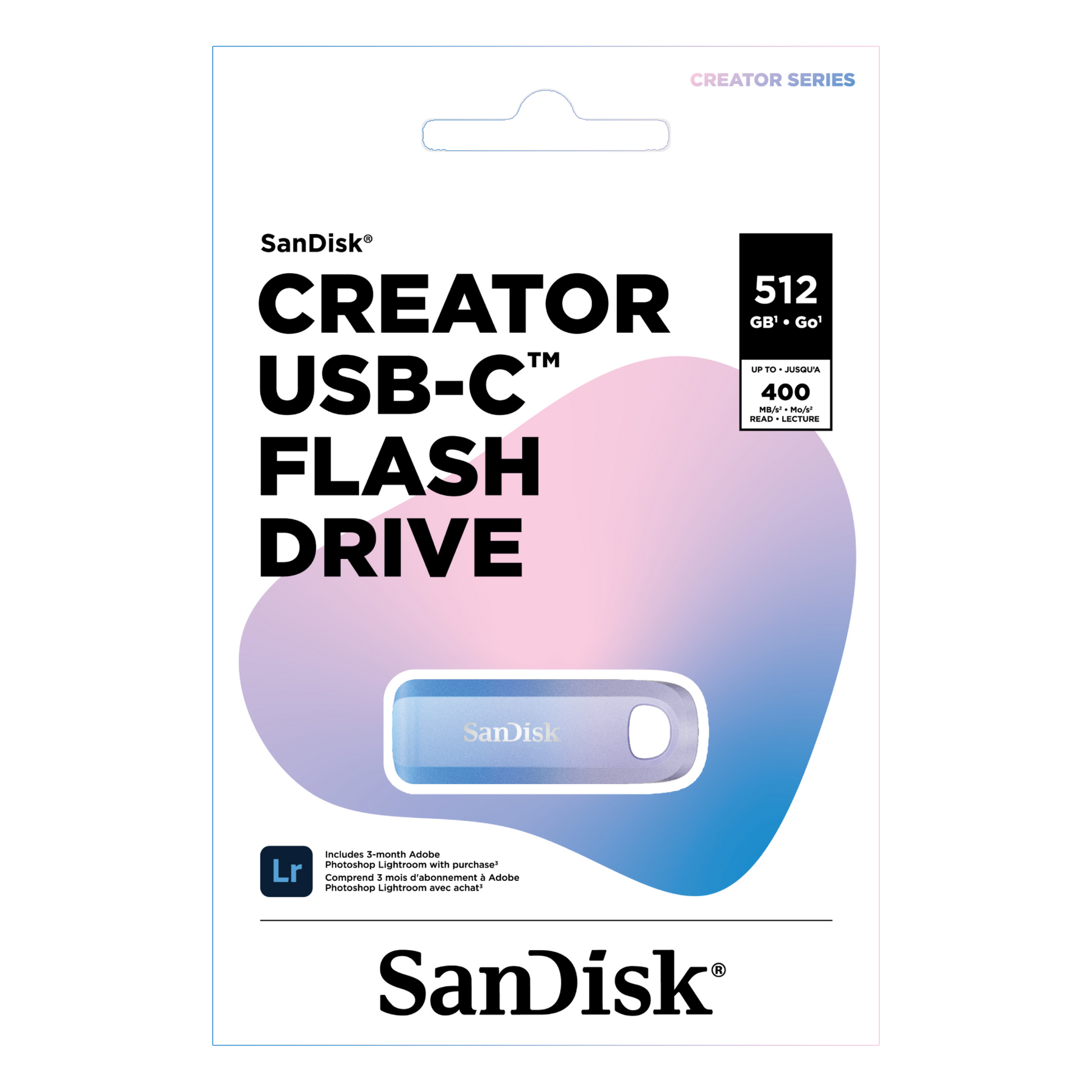 SanDisk Creator USB-C™ Flash Drive (256GB/ 512GB)-Data Storage-futuromic