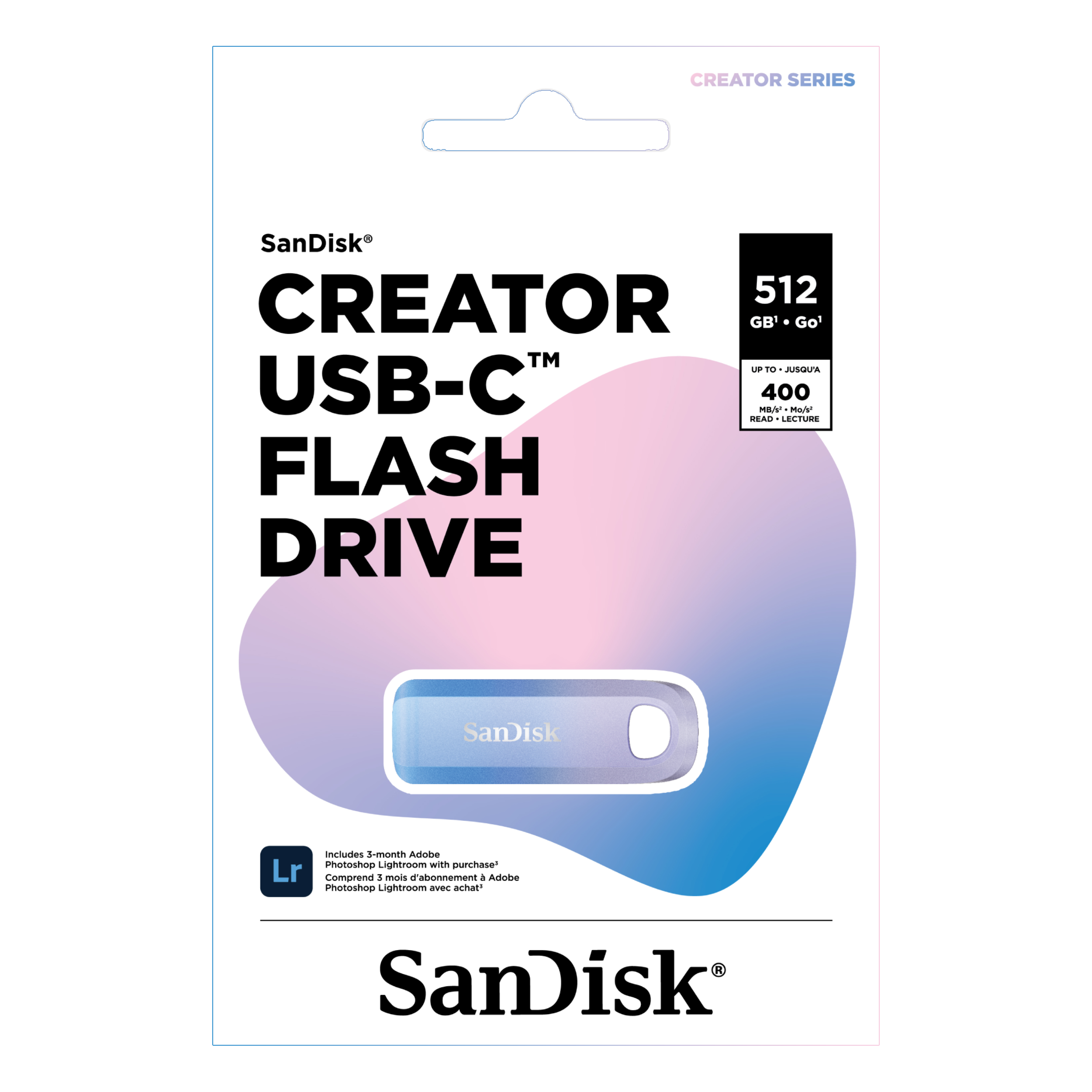 SanDisk Creator USB-C™ Flash Drive (256GB/ 512GB)-Data Storage-futuromic
