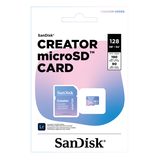 SanDisk Creator microSD™ Card UHS-I with Adapter (128GB/ 256GB /512GB/ 1TB)-Data Storage-futuromic