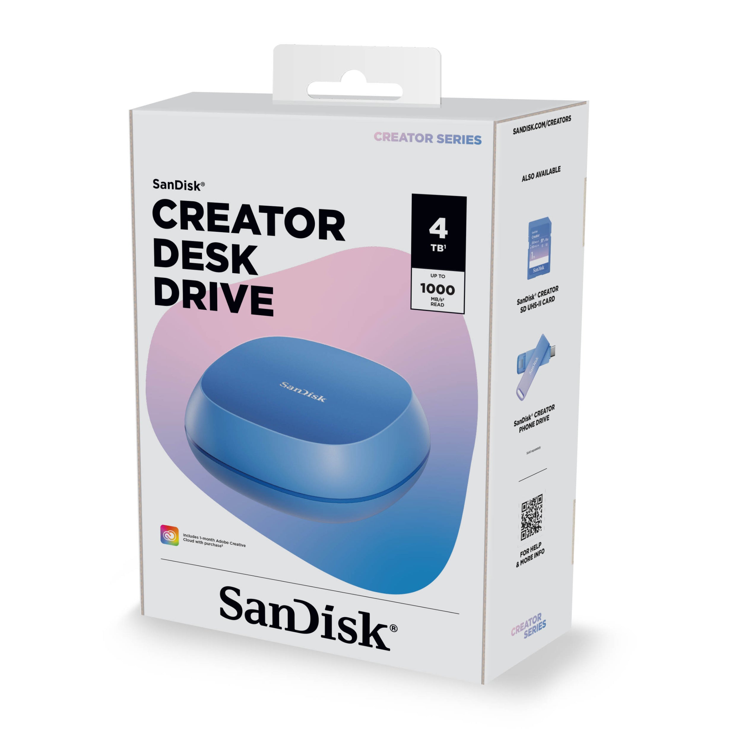 SanDisk Creator Desk Drive (4TB/ 8TB)-Data Storage-futuromic