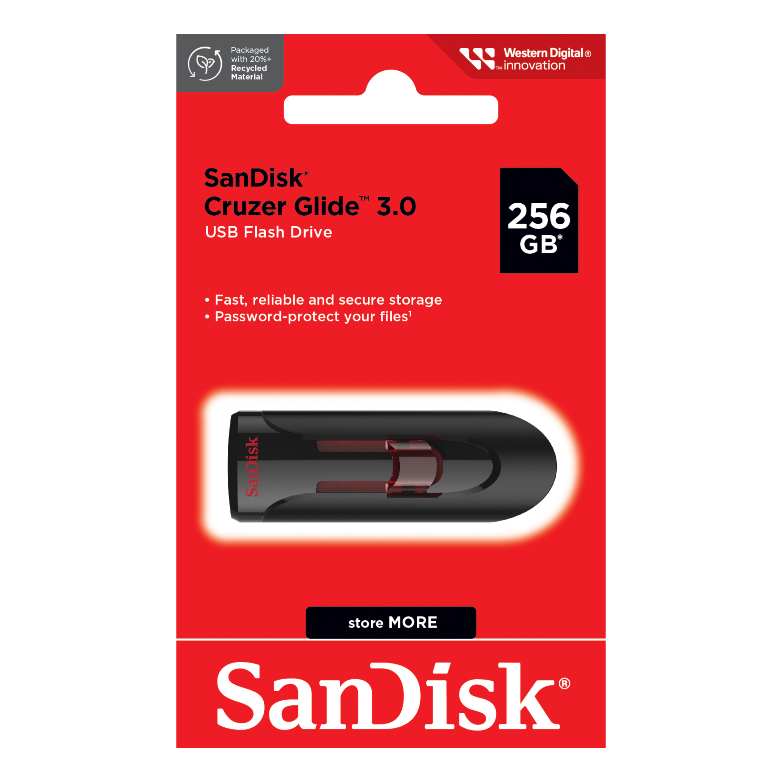 SanDisk Cruzer Glide CZ600 USB 3.0 Flash Drive-Data Storage-futuromic