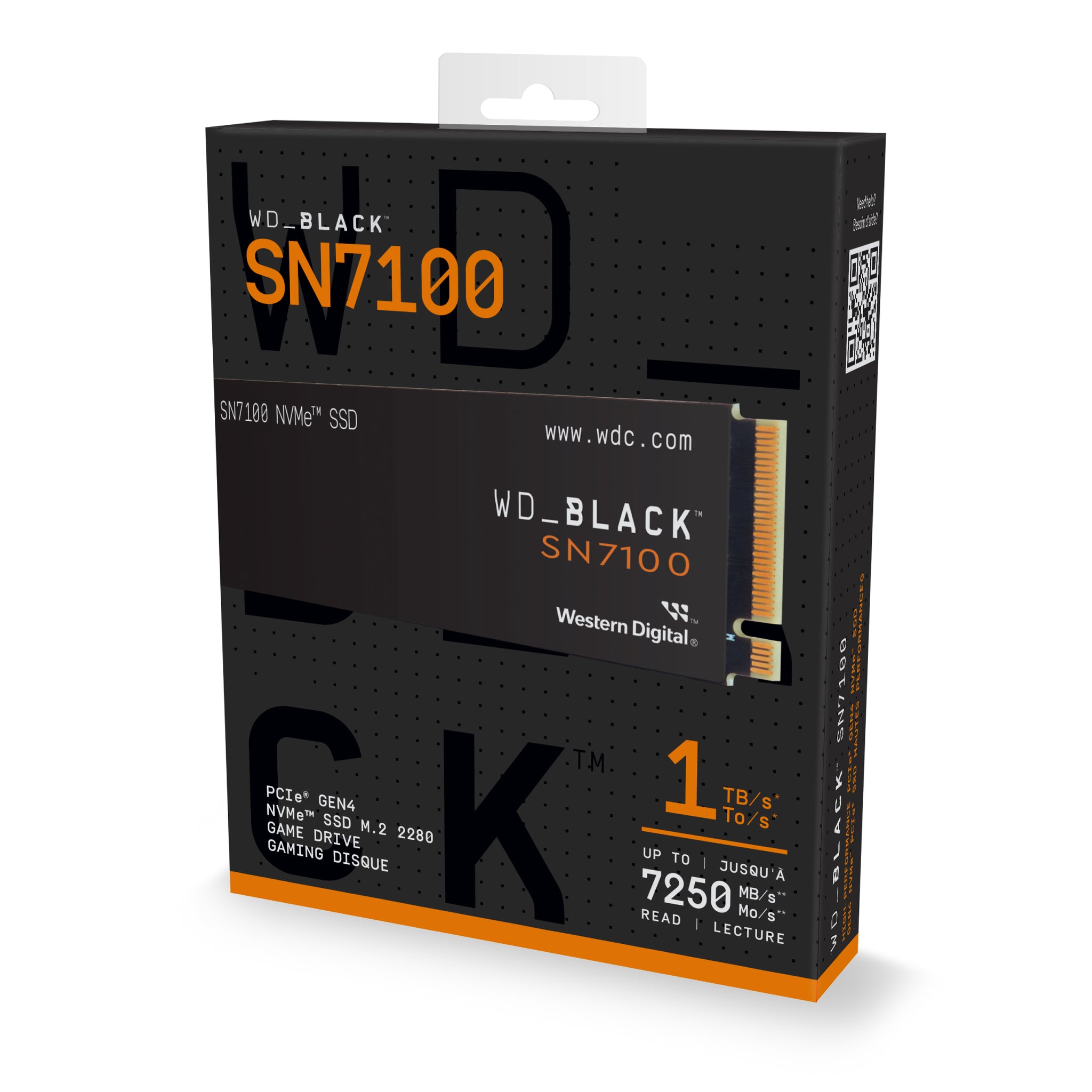 内蔵型SSD WD Black SSD SN7100 4TB Western Digital WD_BLACK SN7100 4TB WD Black NVMe SSD PCIe