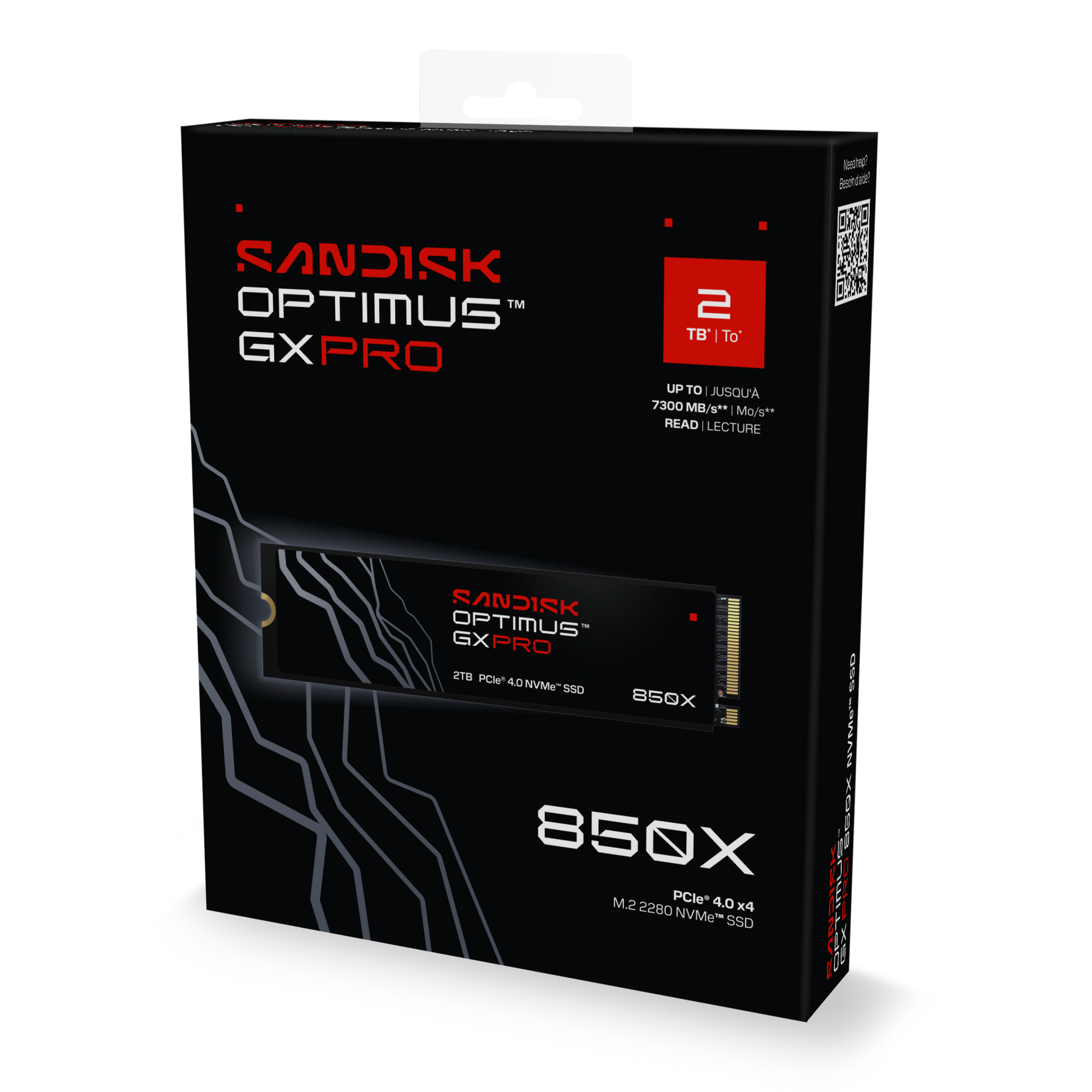 SANDISK Optimus™ GX PRO 850X NVMe™ SSD (1TB, 2TB)-Data Storage-futuromic