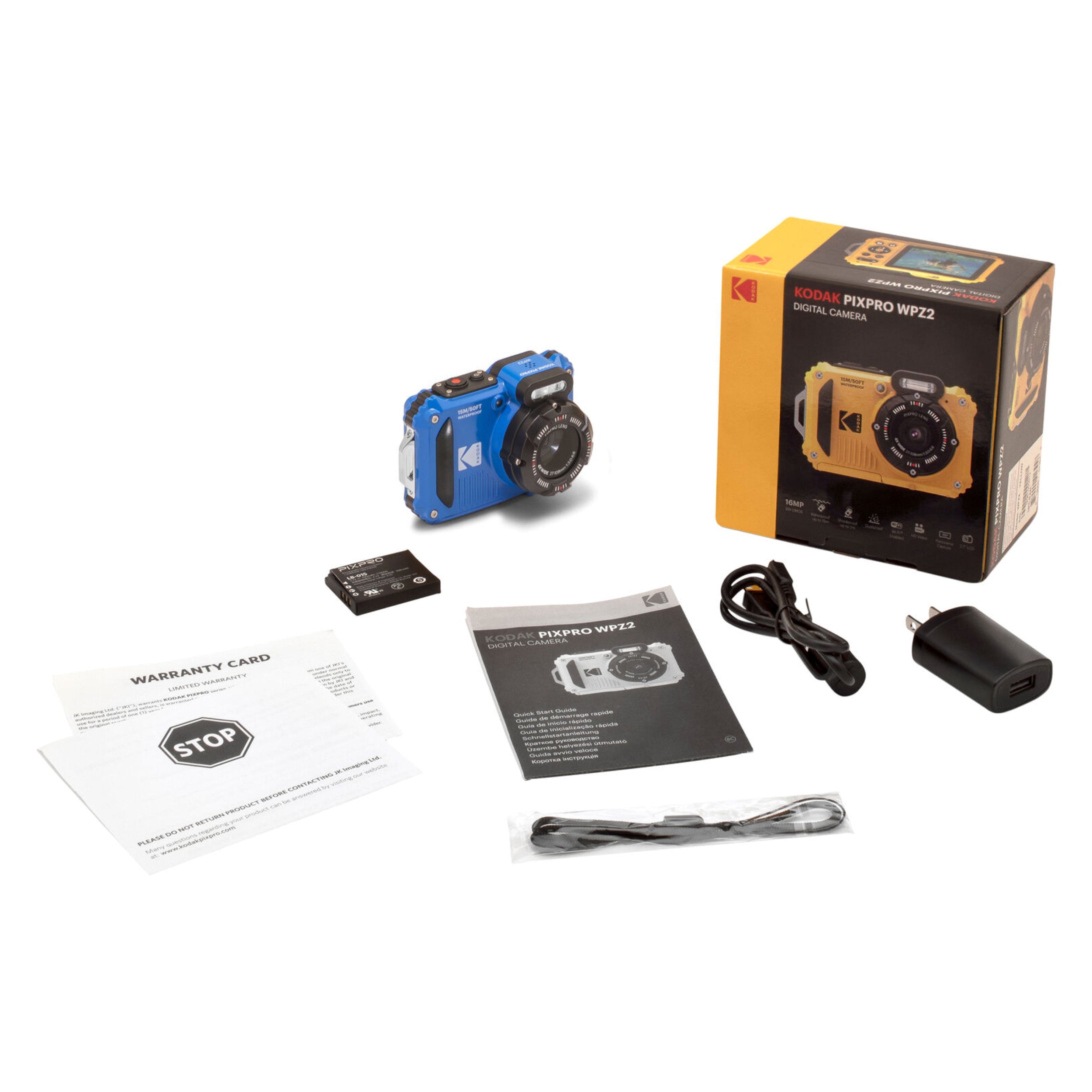KODAK PIXPRO WPZ2 Digital Camera [ACTION SPORT]-Digital Compact Cameras-futuromic