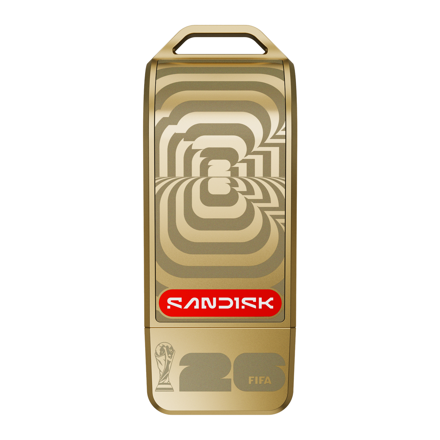 Sandisk® USB-C™ Flash Drive SDCZIA: FIFA World Cup 2026™ Gold Edition (128GB)-Data Storage-futuromic