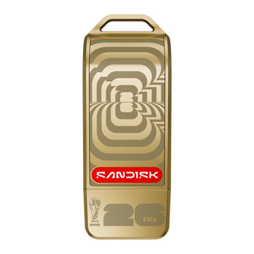 Sandisk® USB-C™ Flash Drive SDCZIA: FIFA World Cup 2026™ Gold Edition (128GB)-Data Storage-futuromic