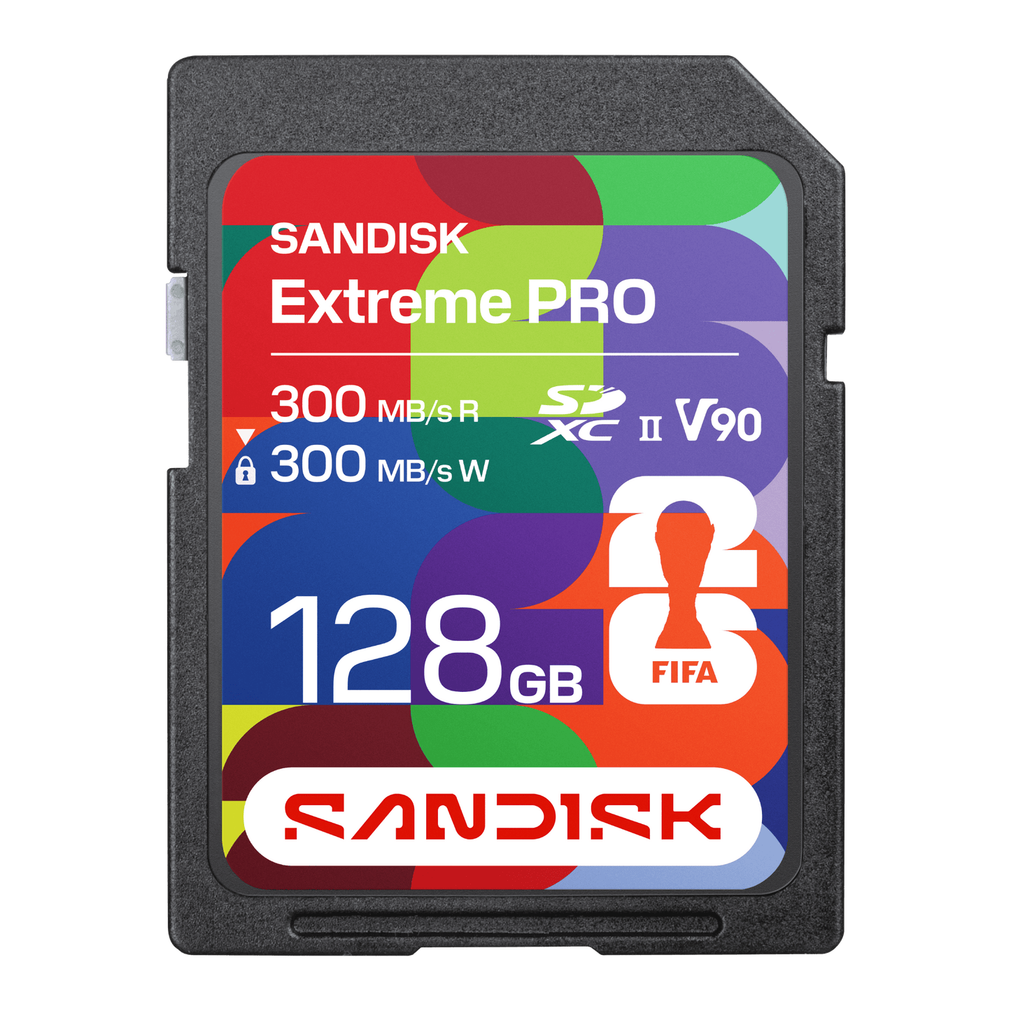 Sandisk® SD UHS-II Card: FIFA World Cup 2026™ Edition (128GB)-Data Storage-futuromic
