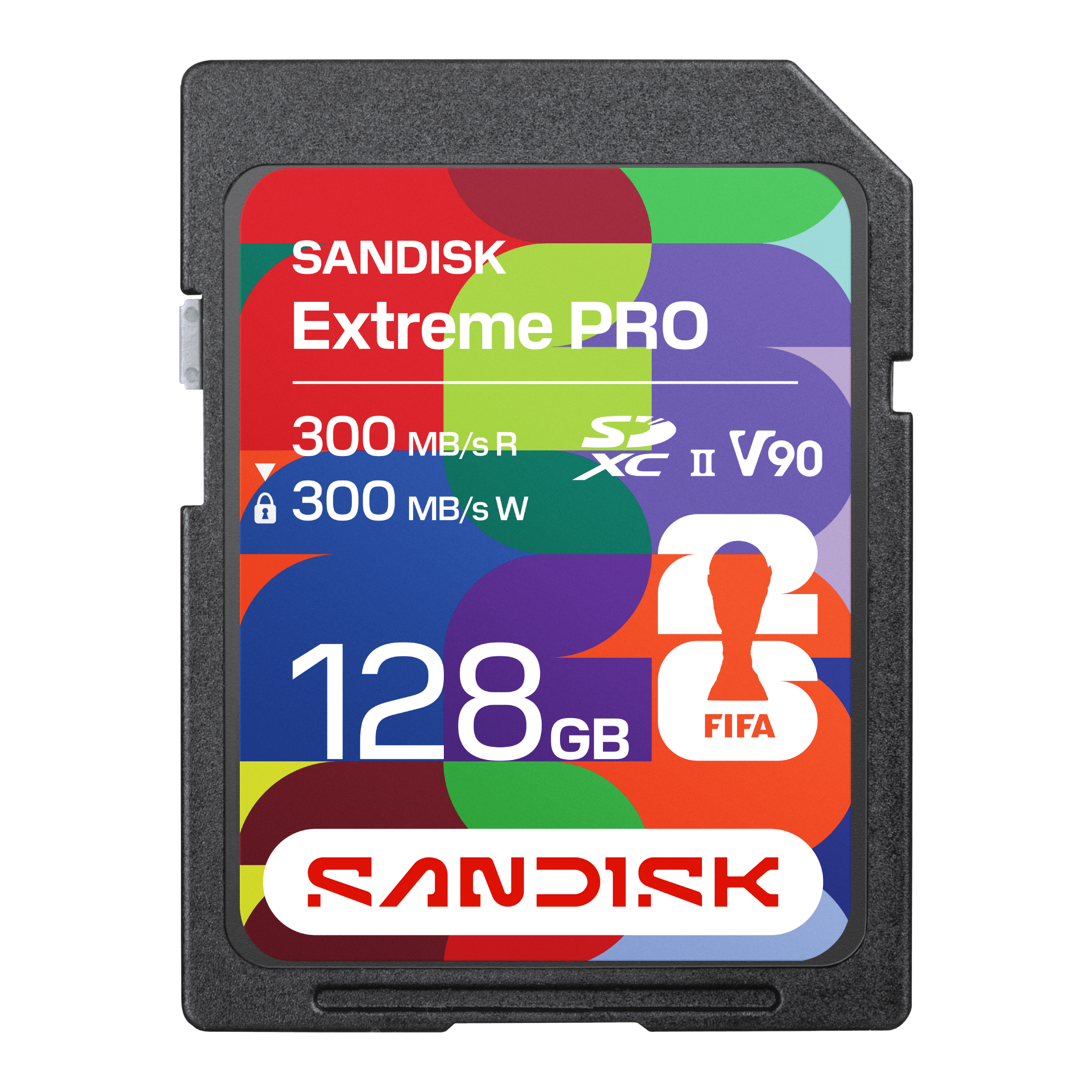 Sandisk® SD UHS-II Card: FIFA World Cup 2026™ Edition (128GB)-Data Storage-futuromic