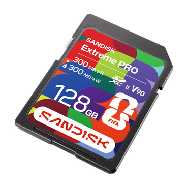 Sandisk® SD UHS-II Card: FIFA World Cup 2026™ Edition (128GB)-Data Storage-futuromic