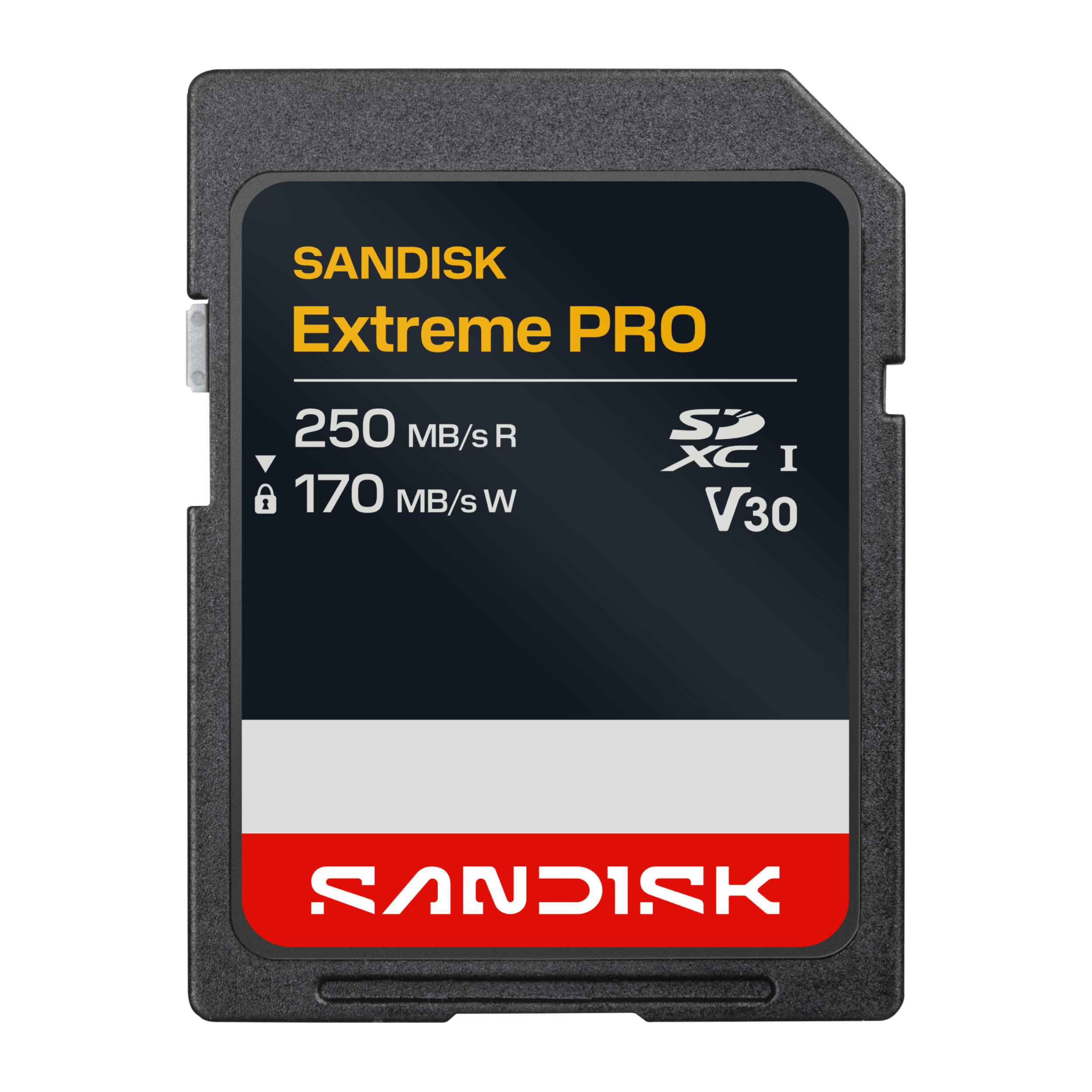 SANDISK Extreme PRO® SD UHS-I Card (U3, V30) (32GB/ 64GB/ 128GB/ 256GB/ 512GB/ 1TB/ 2TB) [SDSDXCJ]-Data Storage-futuromic