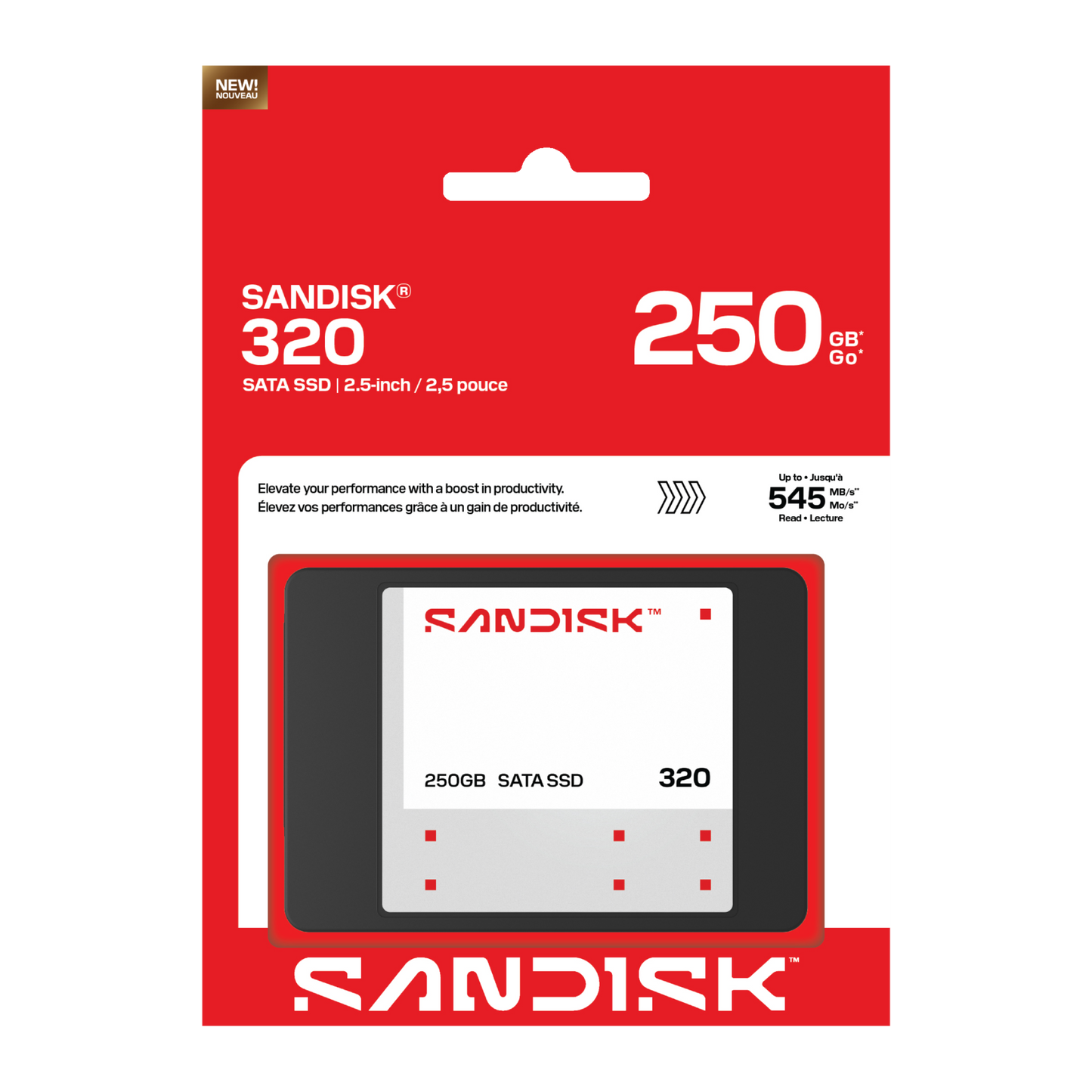 SANDISK® 320 SATA Internal SSD (250GB/ 500GB/ 1TB/ 2TB)