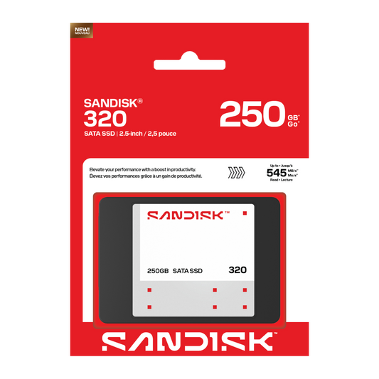SANDISK® 320 SATA Internal SSD (250GB/ 500GB/ 1TB/ 2TB)-Data Storage-futuromic
