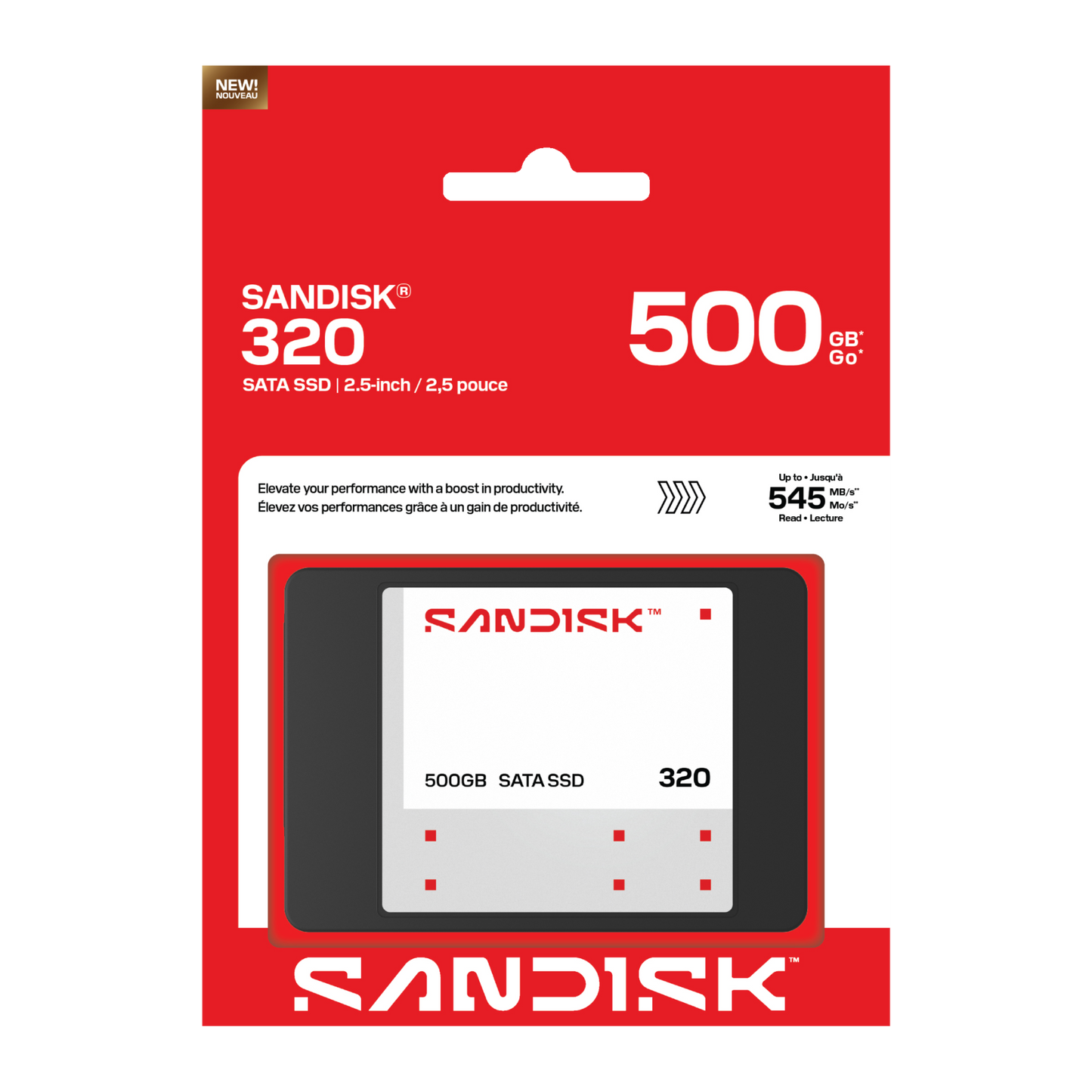 SANDISK® 320 SATA Internal SSD (250GB/ 500GB/ 1TB/ 2TB)