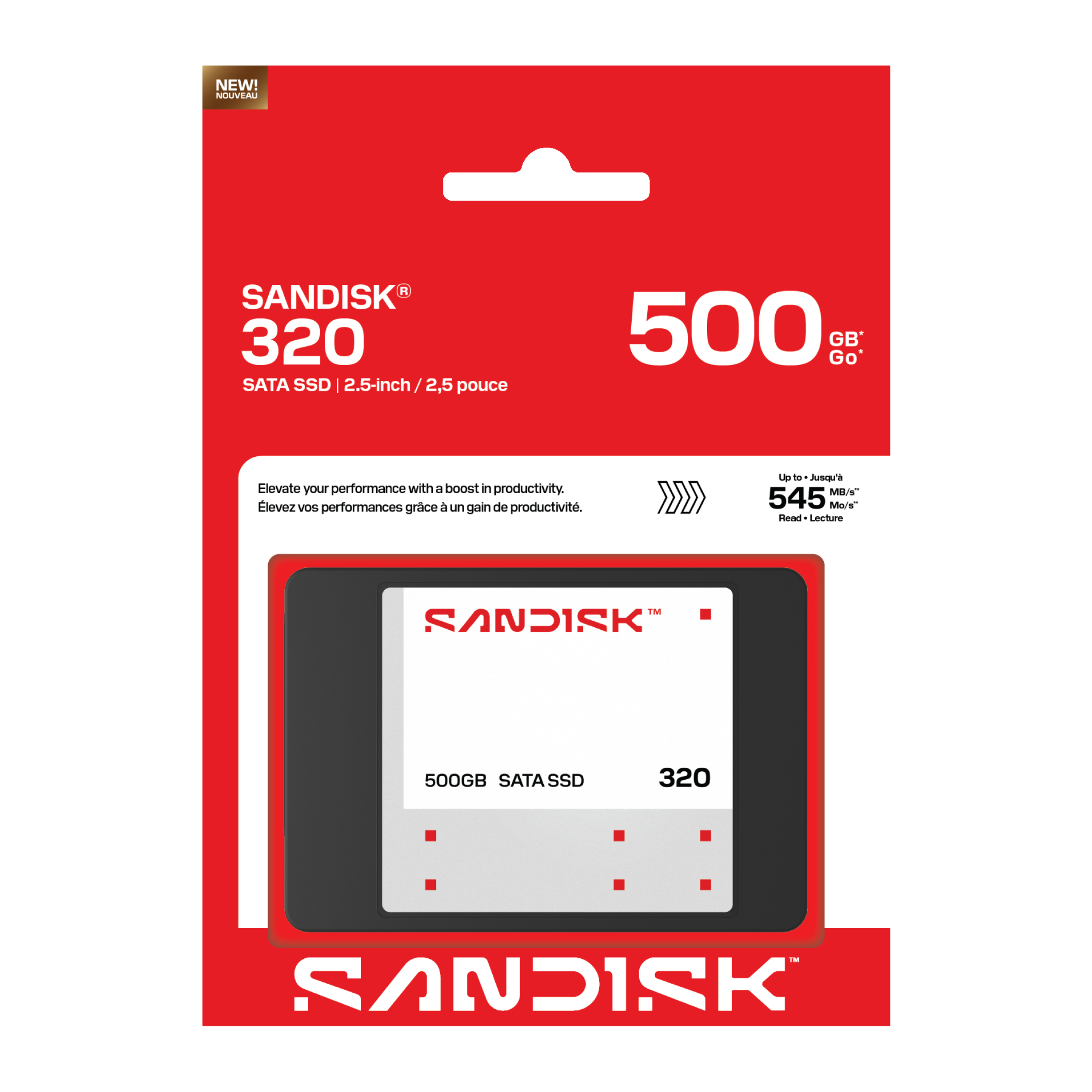 SANDISK® 320 SATA Internal SSD (250GB/ 500GB/ 1TB/ 2TB)-Data Storage-futuromic