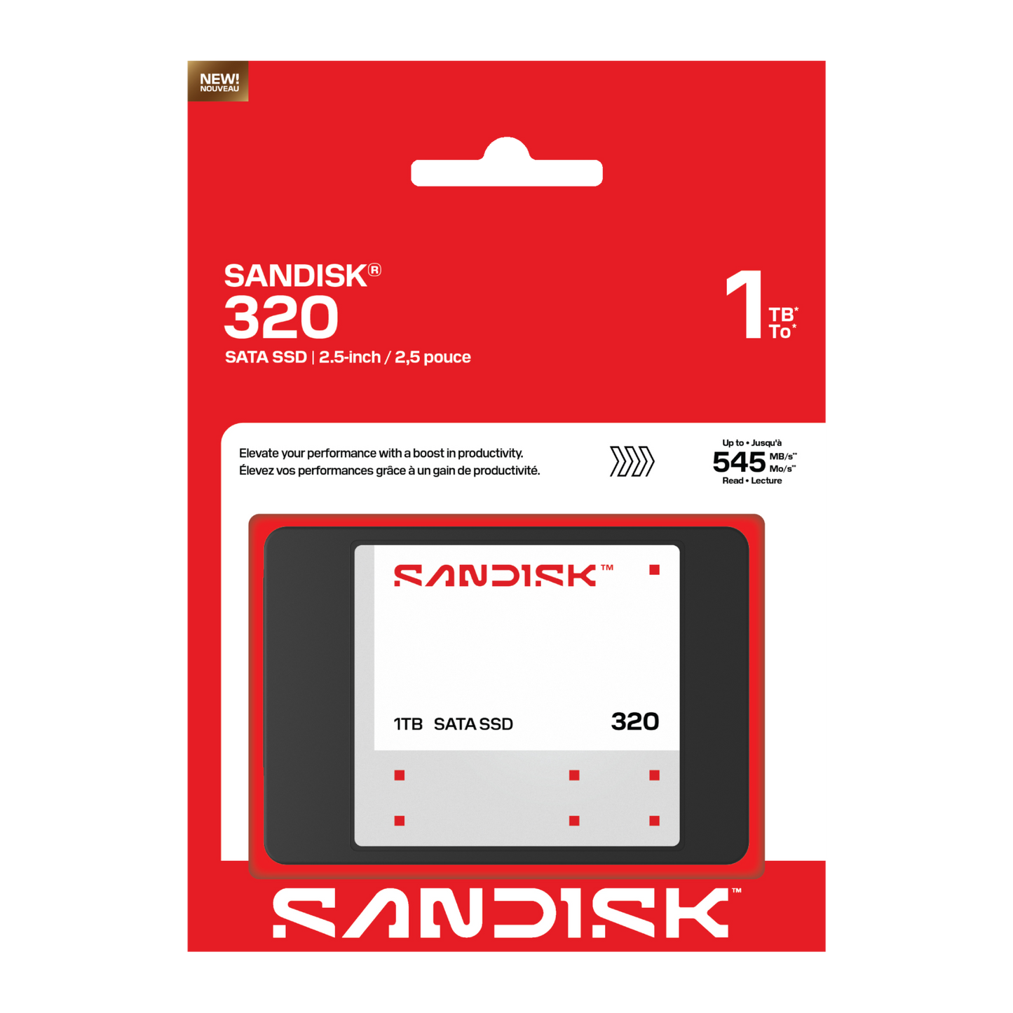 SANDISK® 320 SATA Internal SSD (250GB/ 500GB/ 1TB/ 2TB)