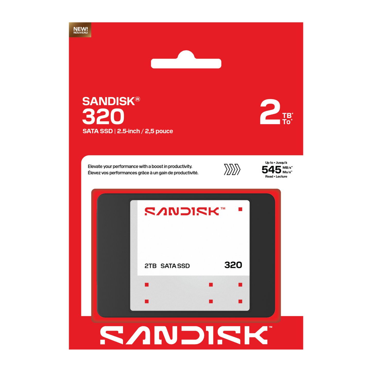 SANDISK® 320 SATA Internal SSD (250GB/ 500GB/ 1TB/ 2TB)