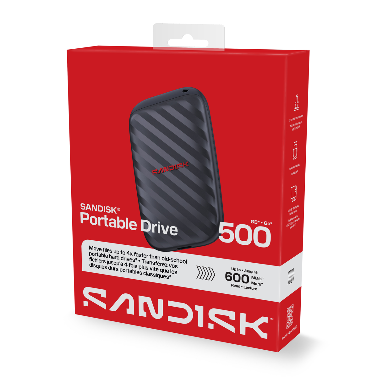 SANDISK® Portable Drive E10 (500GB/ 1TB) [SDSSDE10]-Data Storage-futuromic