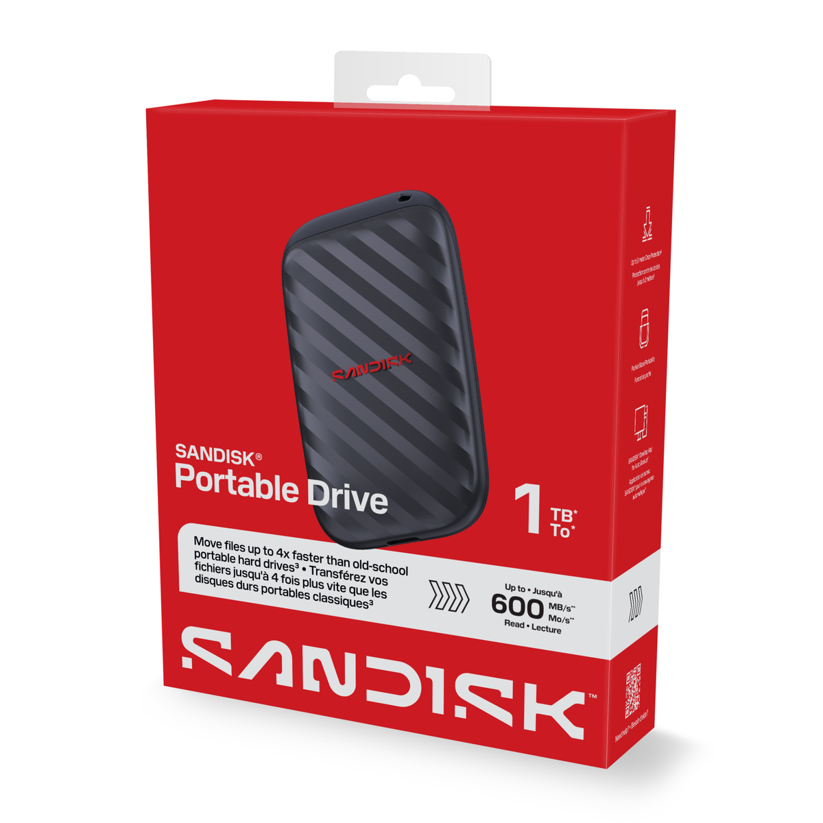 SANDISK® Portable Drive E10 (500GB/ 1TB) [SDSSDE10]-Data Storage-futuromic