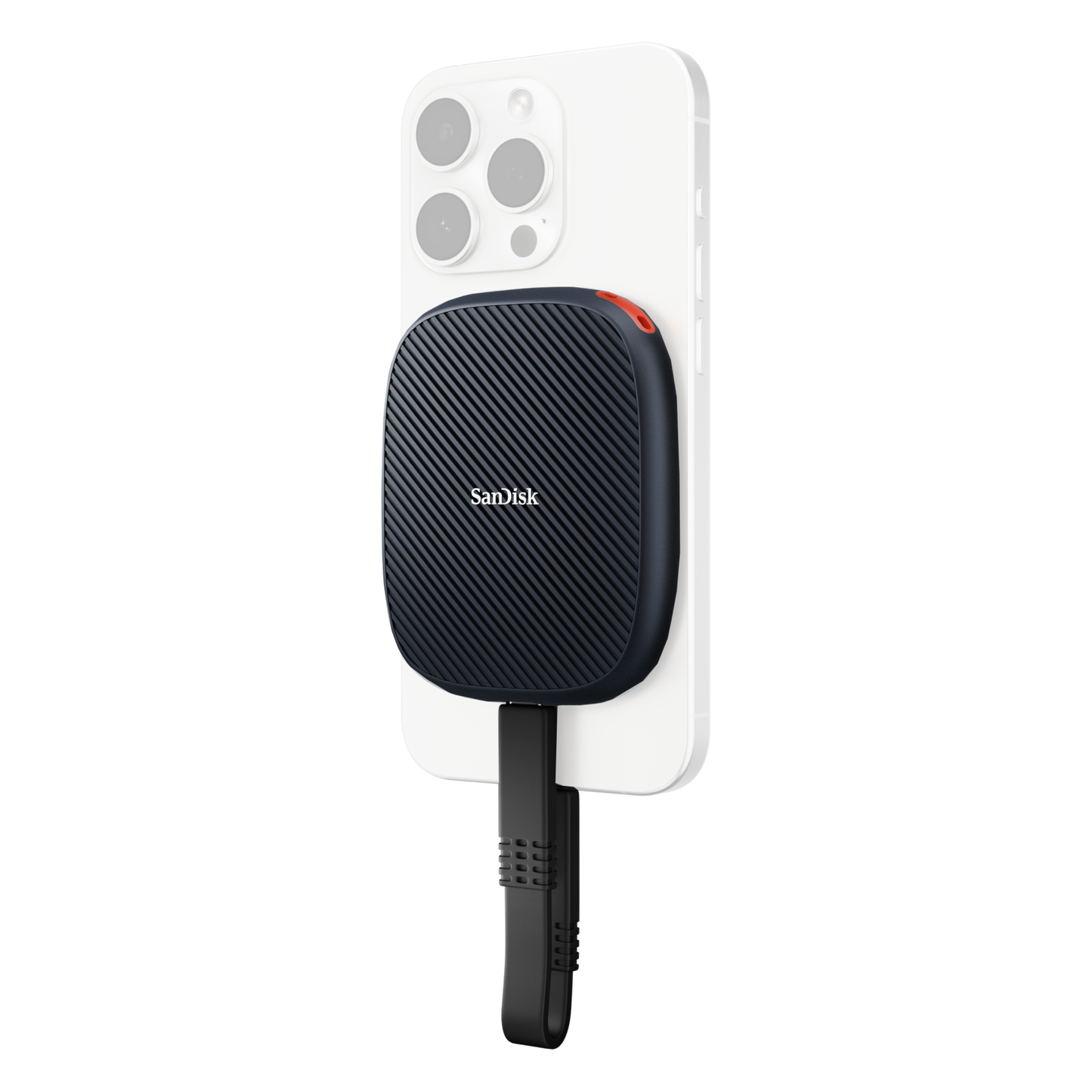 Sandisk® Phone SSD SSDE62 Portable SSD with MagSafe (1TB/ 2TB)-Data Storage-futuromic