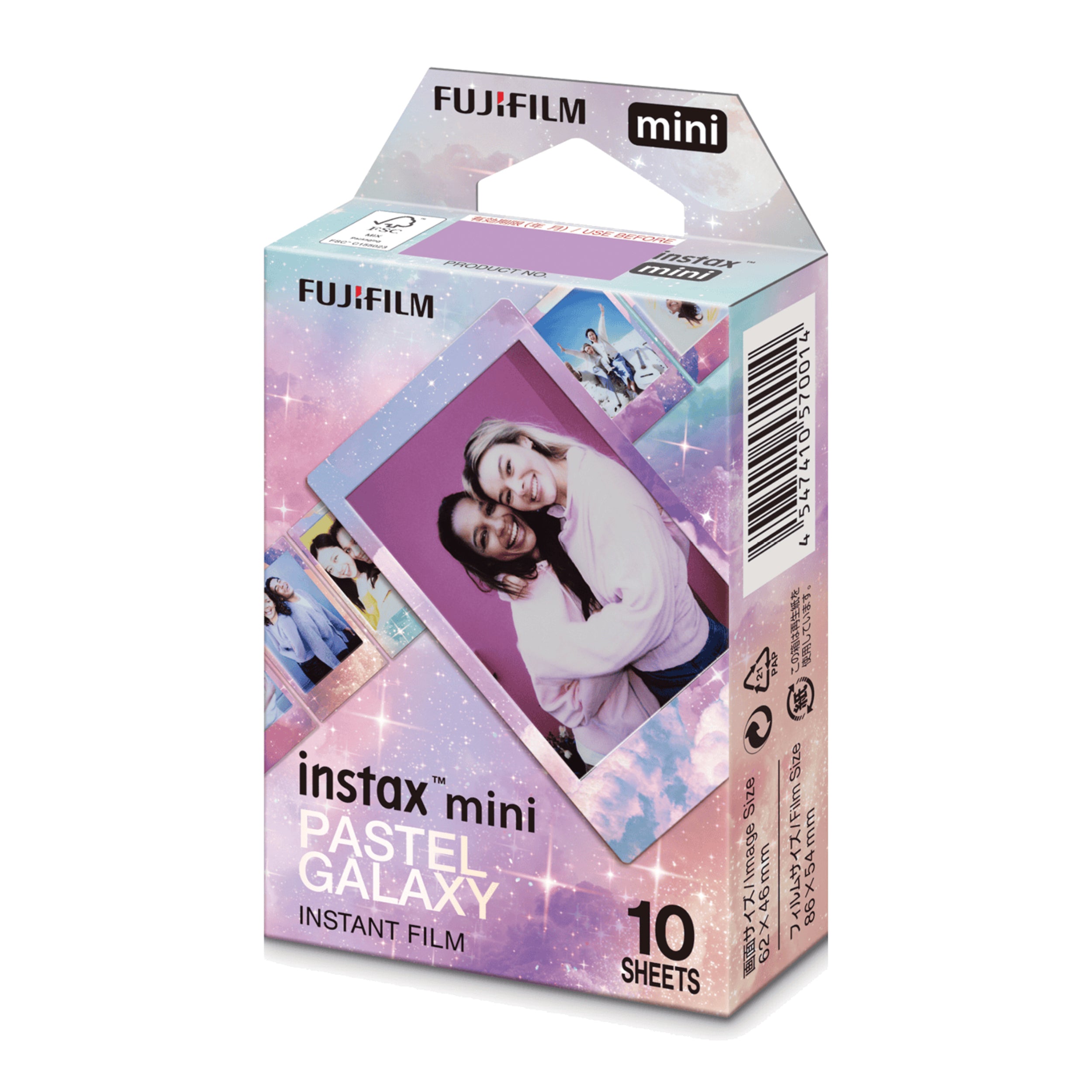 FUJIFILM Instax Mini Film (Pastel Galaxy 10's)-Instant Camera Accessories-futuromic