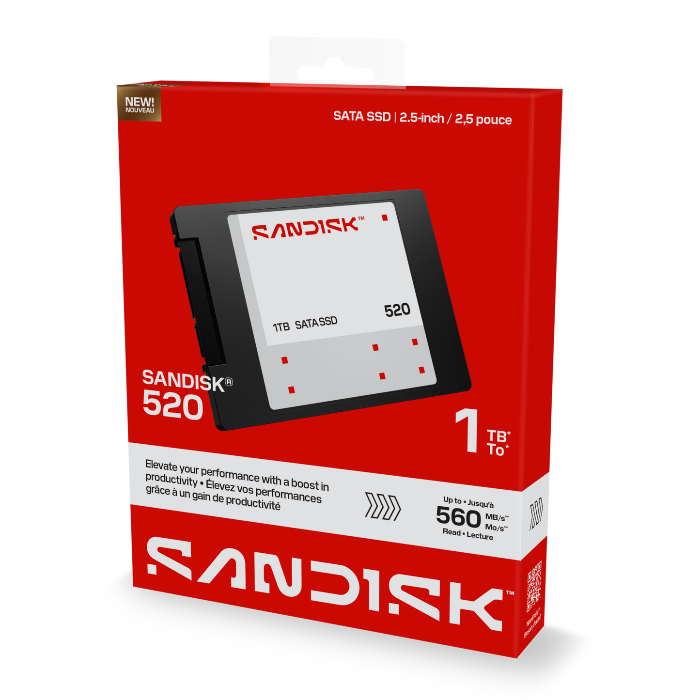 SANDISK® 520 SATA Internal SSD (500GB/ 1TB/ 2TB)