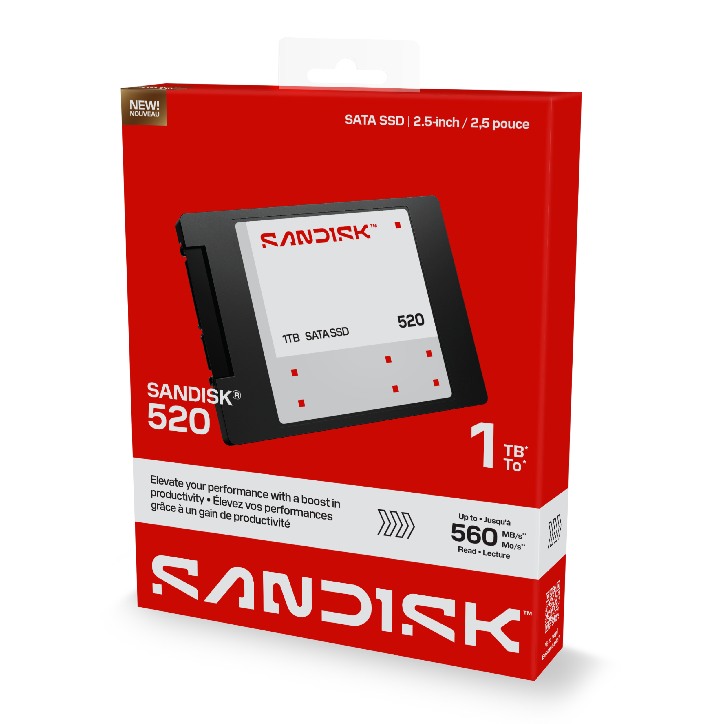 SANDISK® 520 SATA Internal SSD (500GB/ 1TB/ 2TB)-Data Storage-futuromic