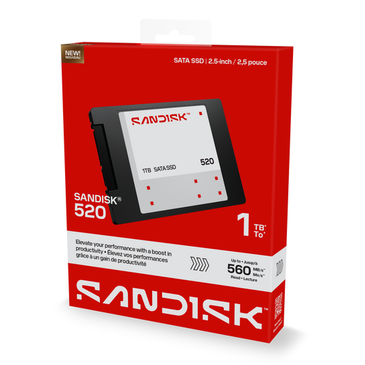 SANDISK® 520 SATA Internal SSD (500GB/ 1TB/ 2TB)-Data Storage-futuromic