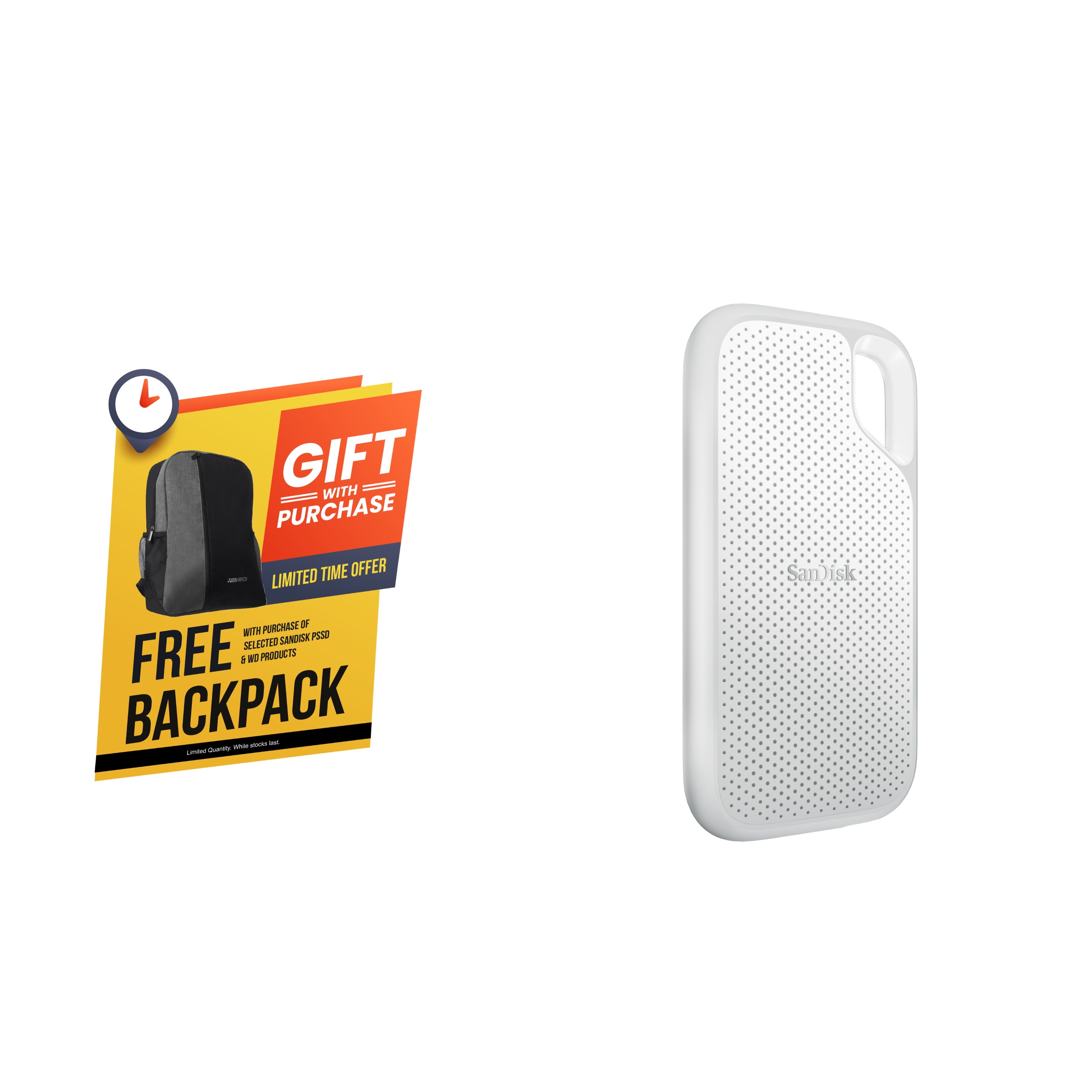 SanDisk Extreme Portable SSD E61 1050MB/s Type-C IP65 Shock