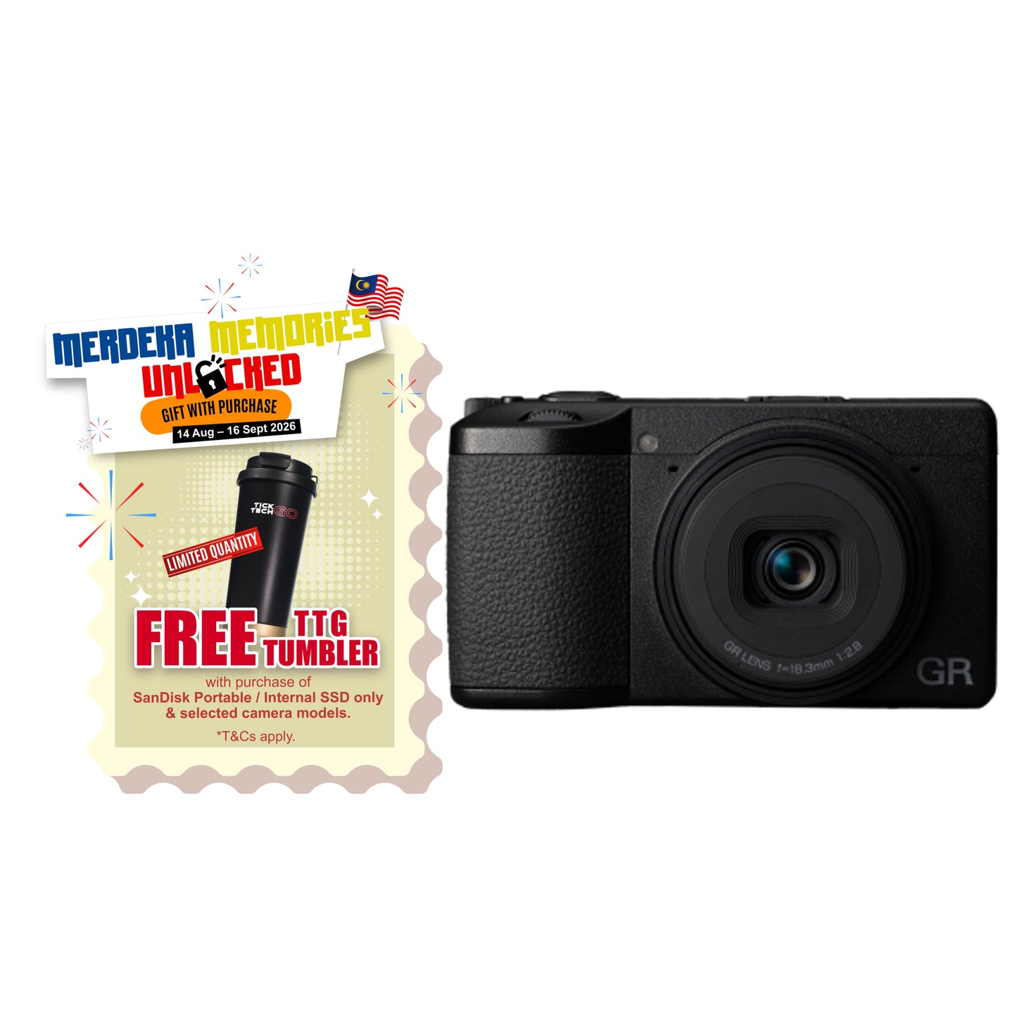 Ricoh GR IIIx HDF Digital Camera [Bundle Packages]-Digital Compact Cameras-futuromic