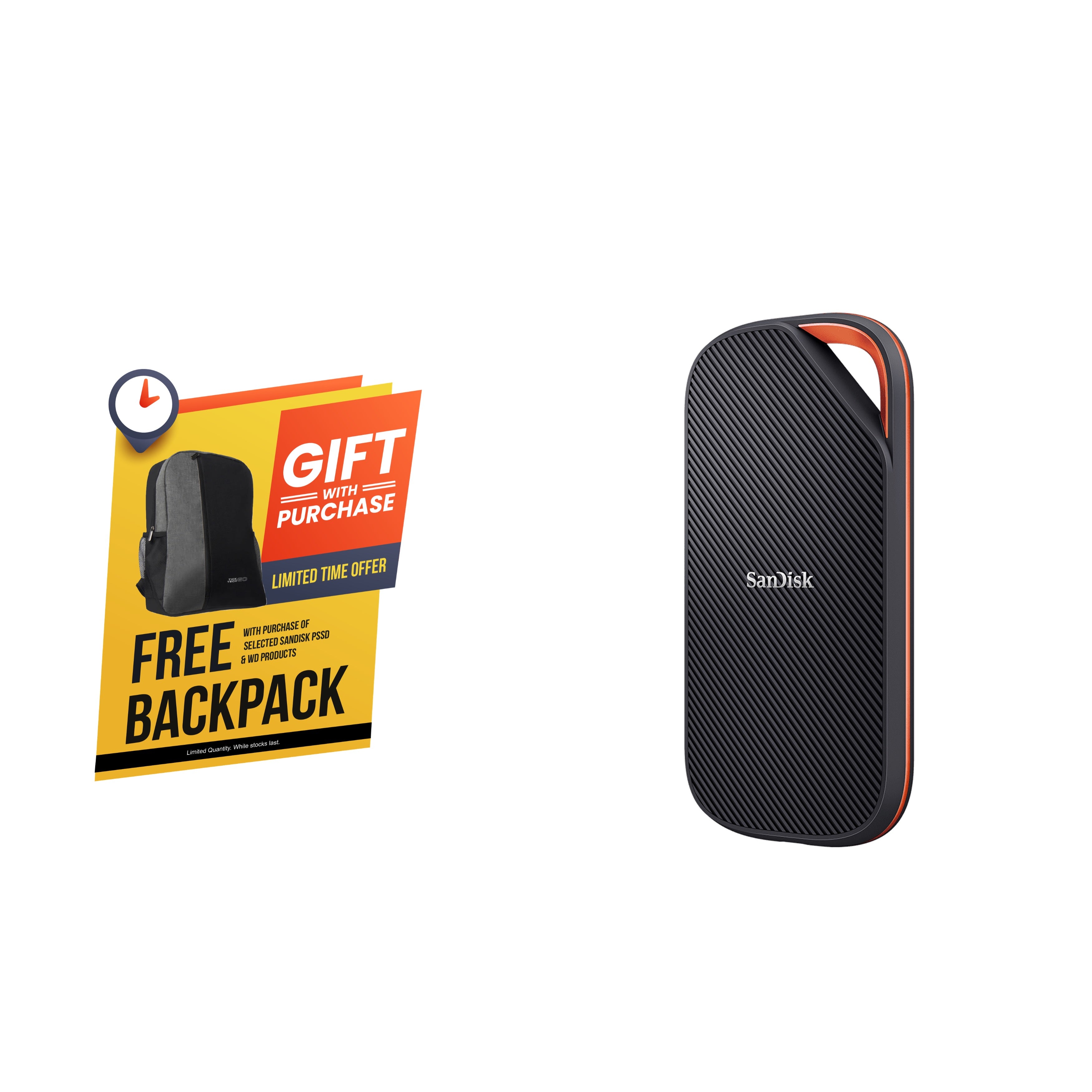 SanDisk Extreme PRO E82 with USB4® Portable SSD – Tick Tech Go