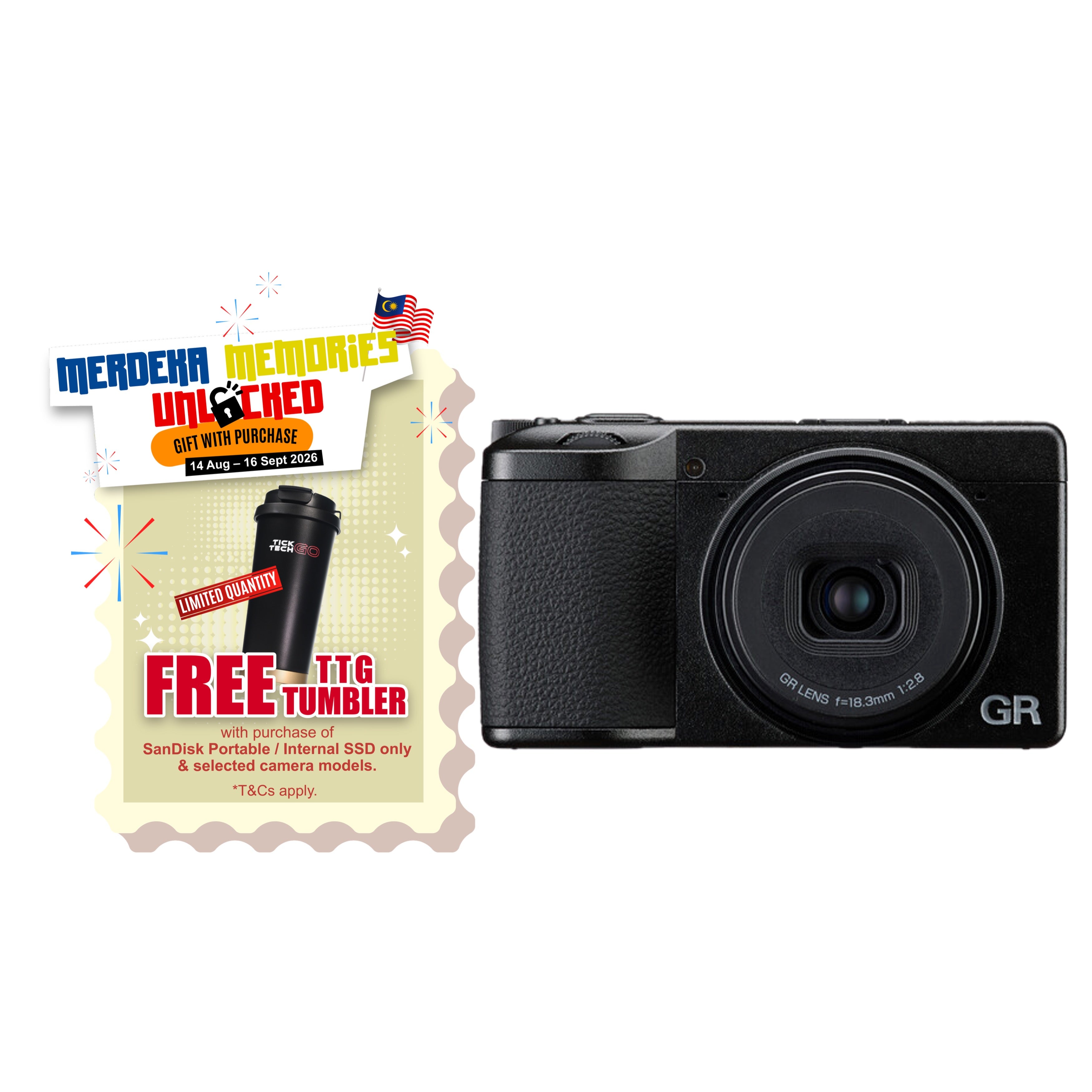 [Pre-order 40 Days] Ricoh GR IV HDF Digital Camera [Bundle Packages]-Digital Compact Cameras-futuromic