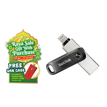 SanDisk iXpand Flash Drive Go USB 3.0 for iPhone & iPad-Data Storage-futuromic