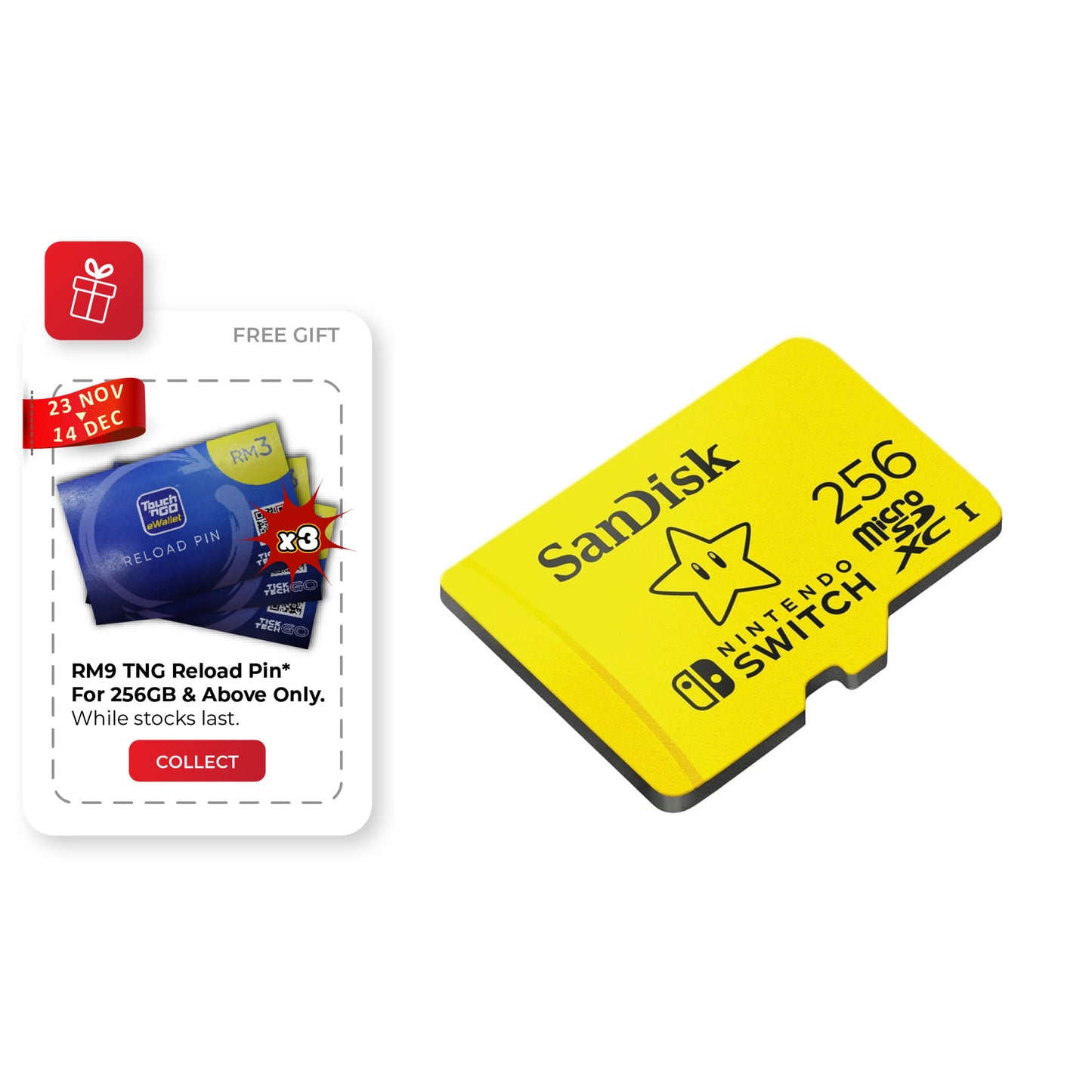 SanDisk microSDXC Card for Nintendo Switch-Data Storage-futuromic